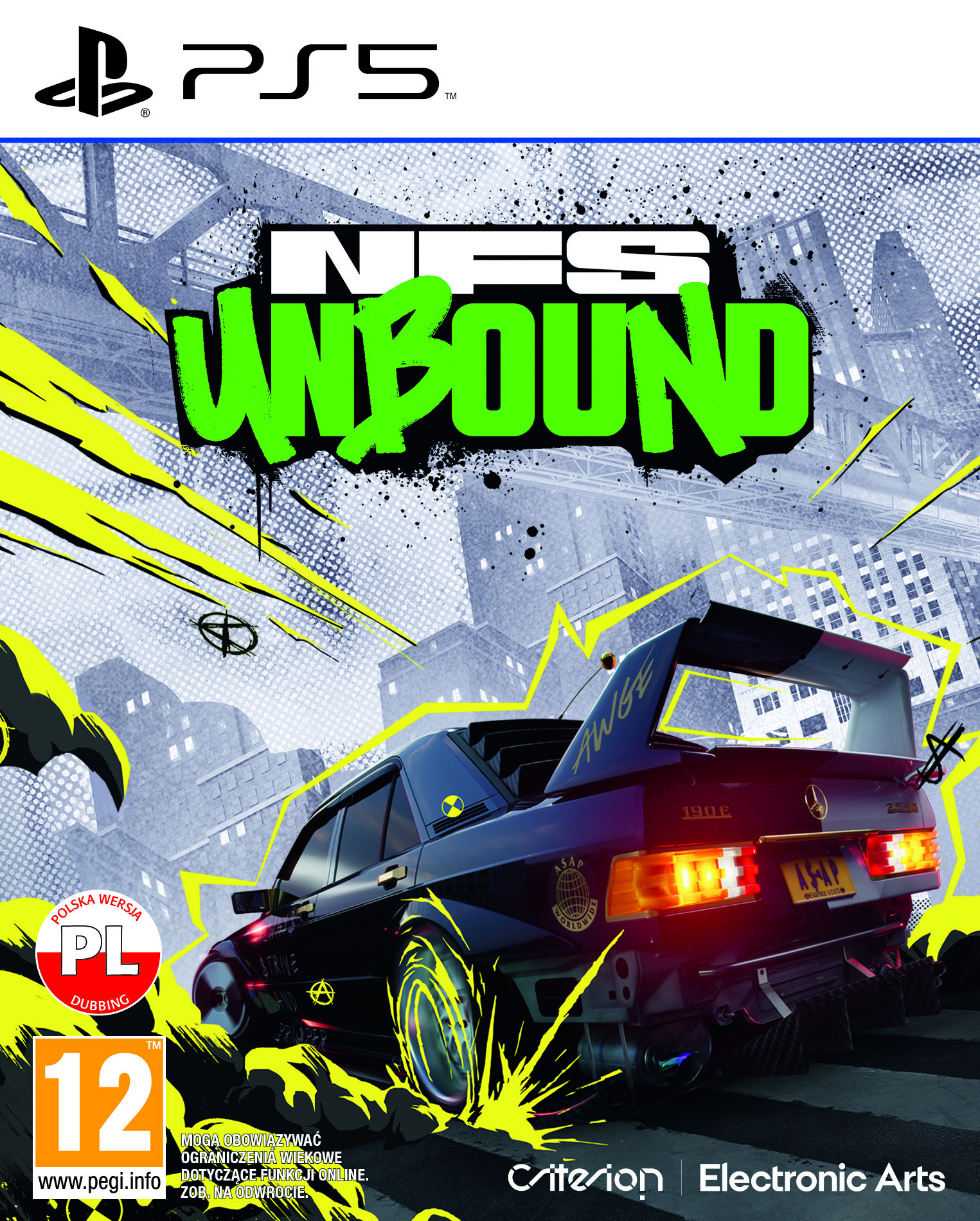 Gra NEED FOR SPEED 22 Unbound (PS5)