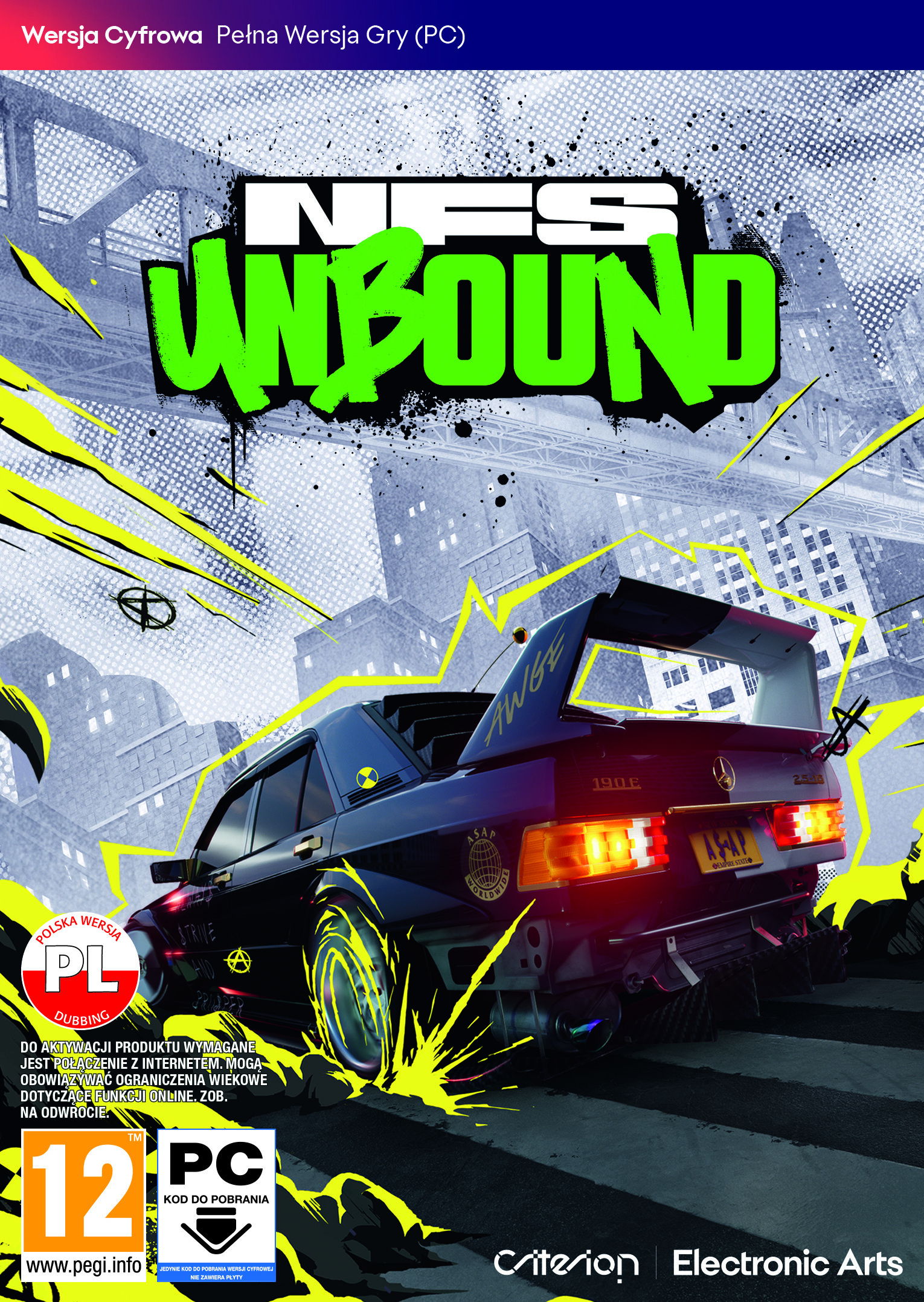 Gra NEED FOR SPEED: Unbound (PC)