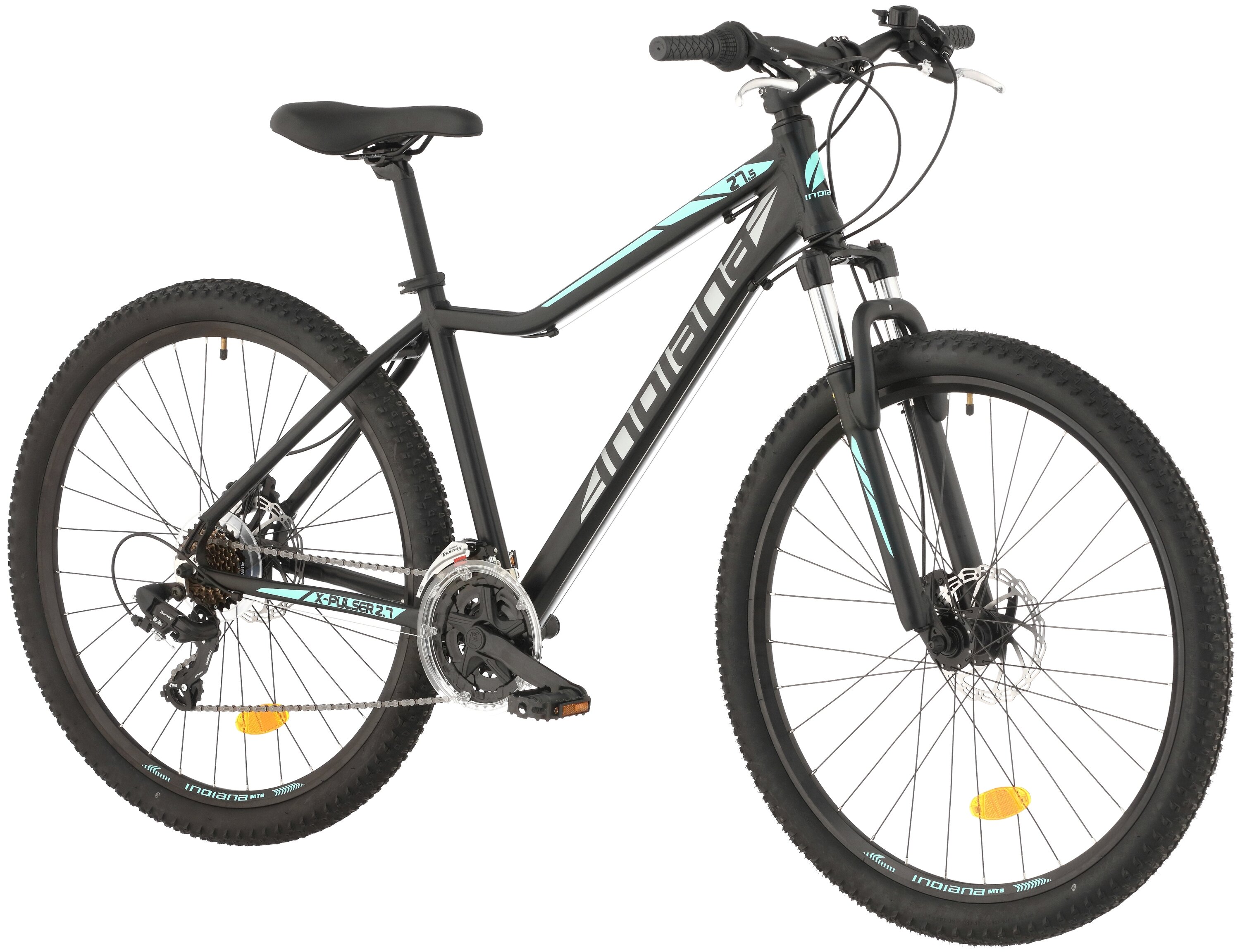 INDIANA X-Pulser 2.7 D19 27.5 cala Deli Czarno-miętowy Rower