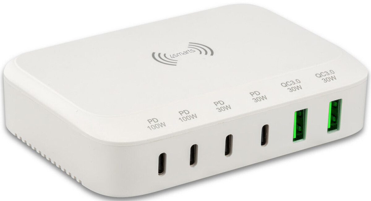4SMARTS 469632 100W Biały Ładowarka indukcyjna - niskie ceny i opinie w ...