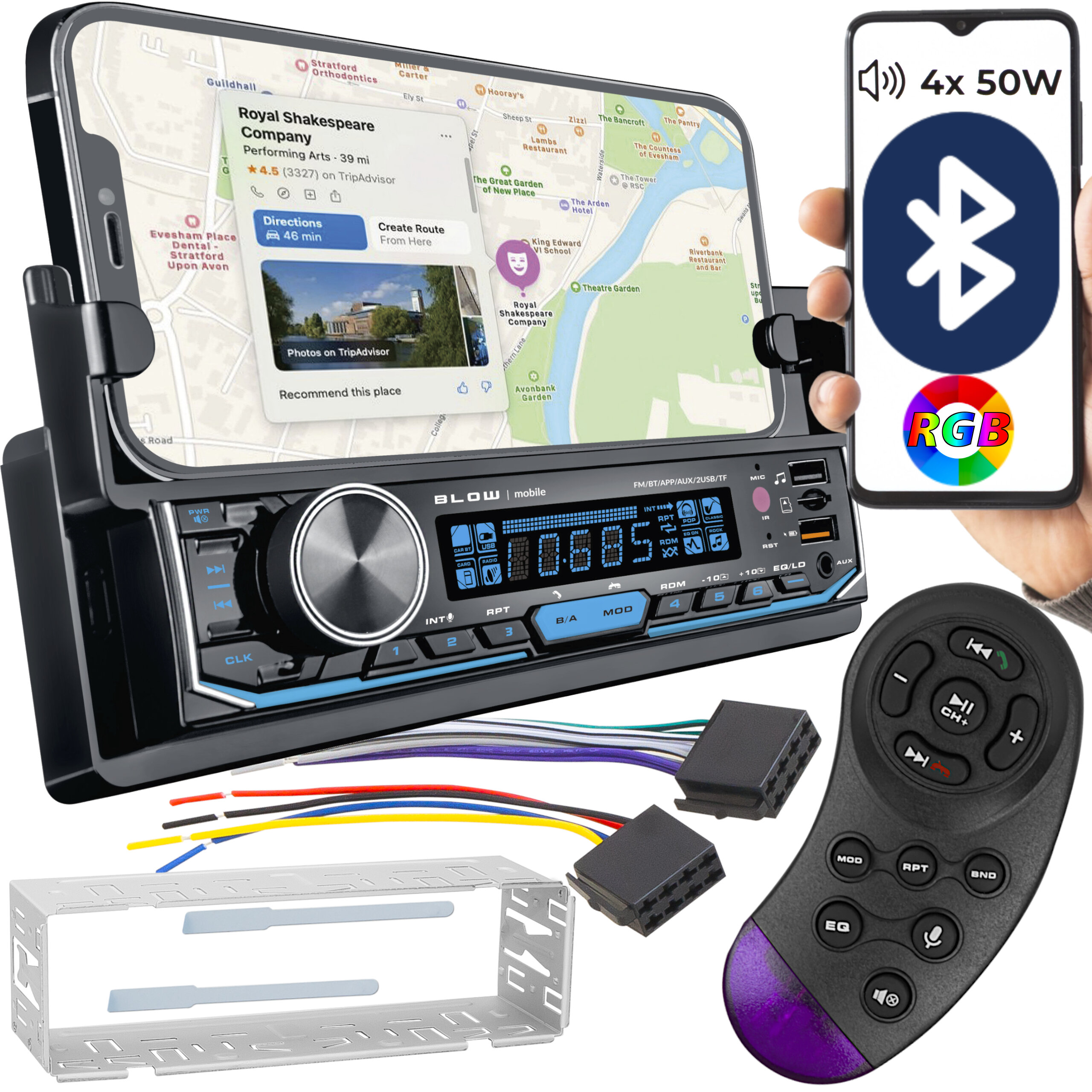 BLOW AVH-8970 Bluetooth Pilot Radio samochodowe - niskie ceny i opinie ...