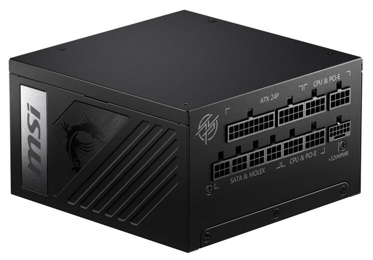 MSI MPG A1000G 1000W 80 Plus Gold PCIe5.0 Zasilacz - niskie ceny i