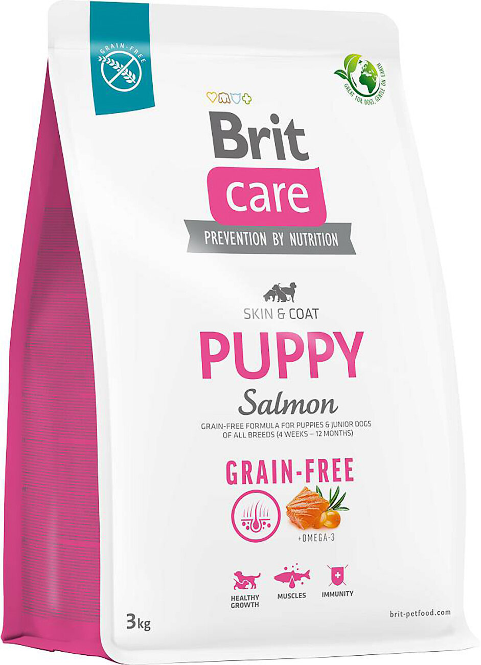 Karma dla psa BRIT Care Grain-Free Puppy Łosoś 3 kg