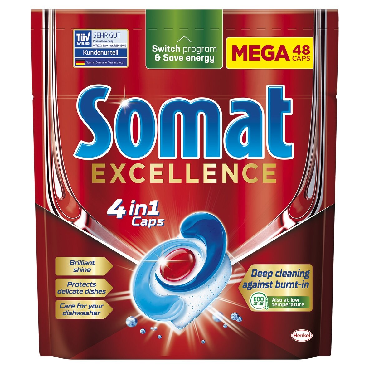 Kapsułki do zmywarek SOMAT Excellence 4 in 1