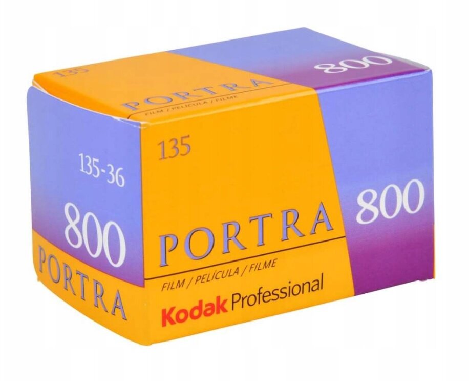 KODAK 135 Portra 800 Kolor (36 zdjęć) Klisza do aparatu - niskie
