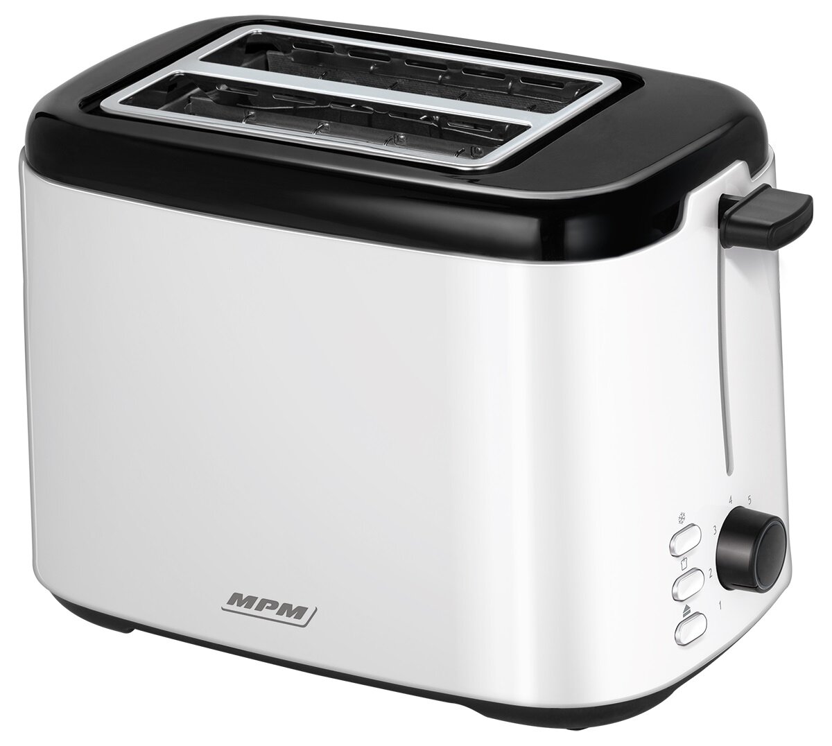Toster MPM MTO-07 Biało-czarny