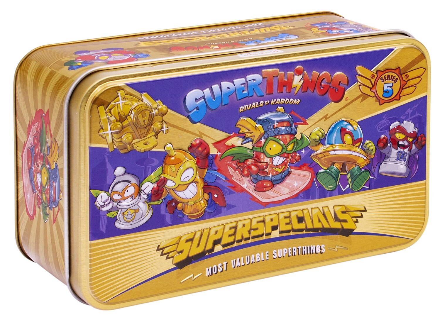 MAGIC BOX SuperThings Superspecials Złota puszka 5 PST5V08TIN00