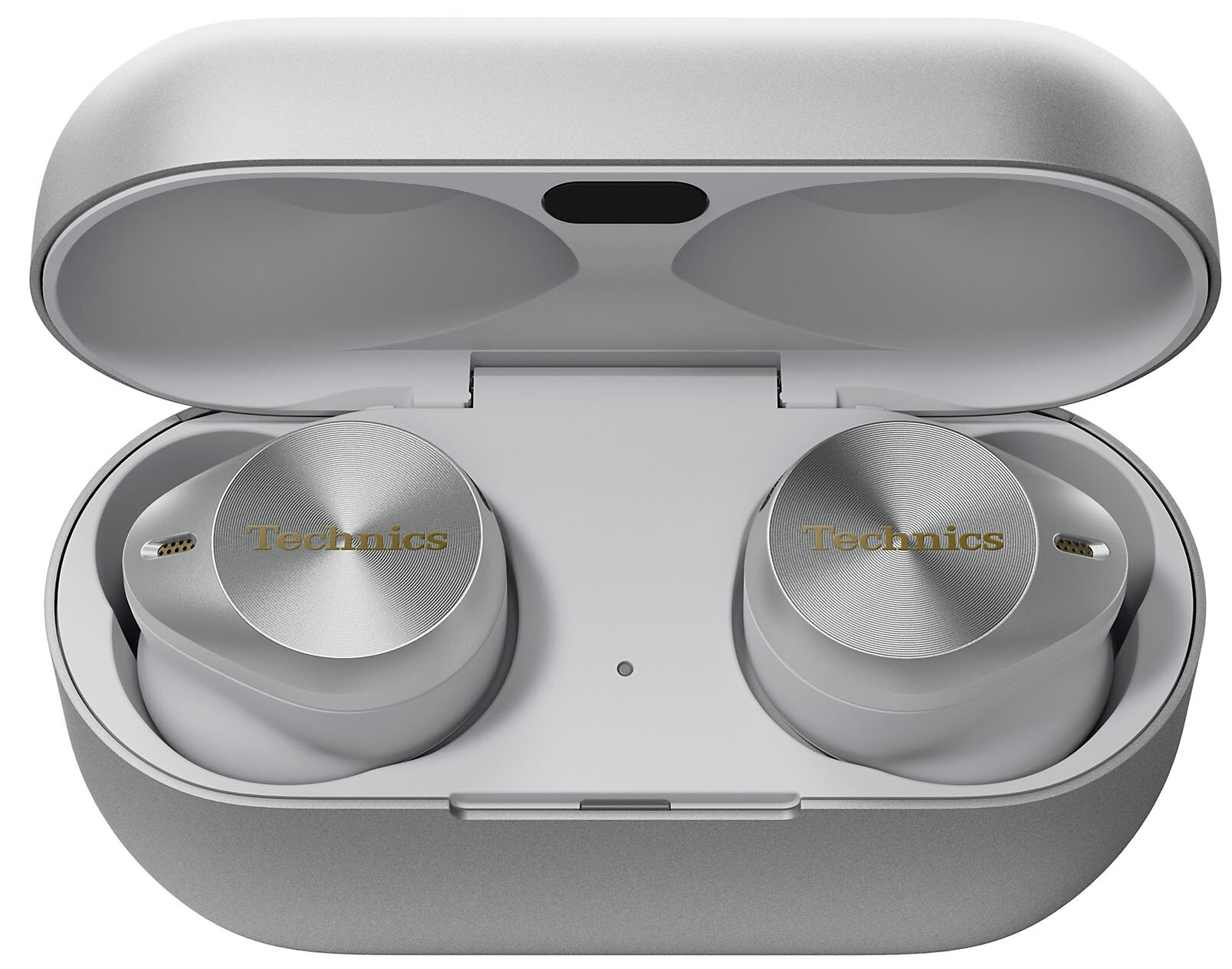 Technics EAH-AZ80-S [シルバー] ワイヤレスイヤホン TECHNICS EAH-AZ80E-S ANC Srebrny Słuchawki dokanałowe - niskie