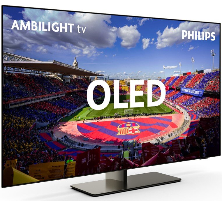 Telewizor PHILIPS 55OLED818 55" OLED 4K 120Hz Google TV Ambilight x3 Dolby Atmos