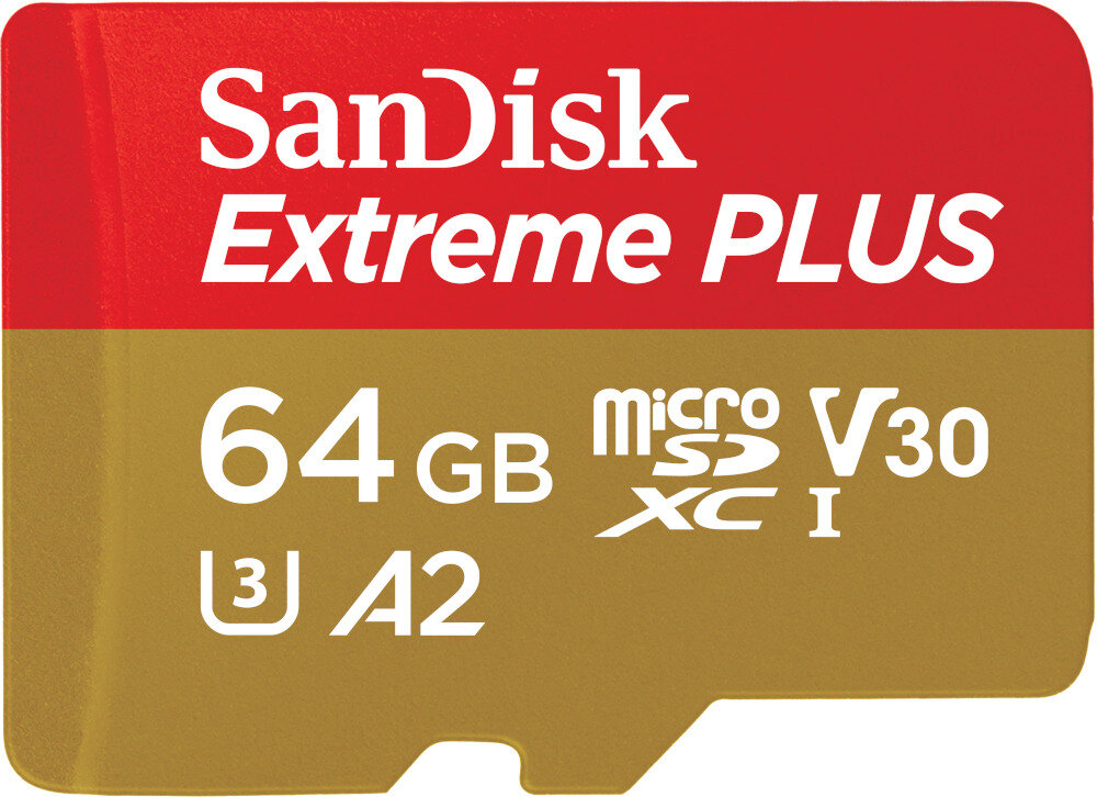 Karta pamięci SANDISK microSDXC Extreme Plus 64GB