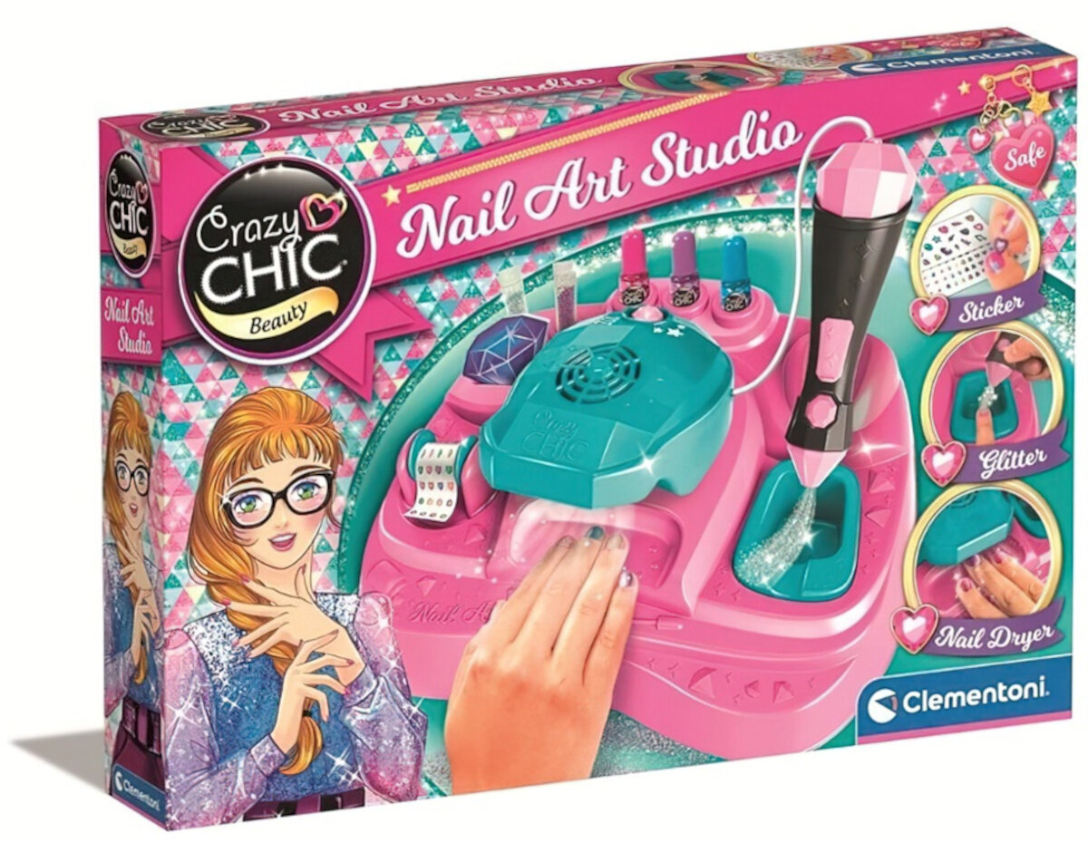 CLEMENTONI Crazy Chic Literkowa biżuteria 18772 Zestaw kreatywny