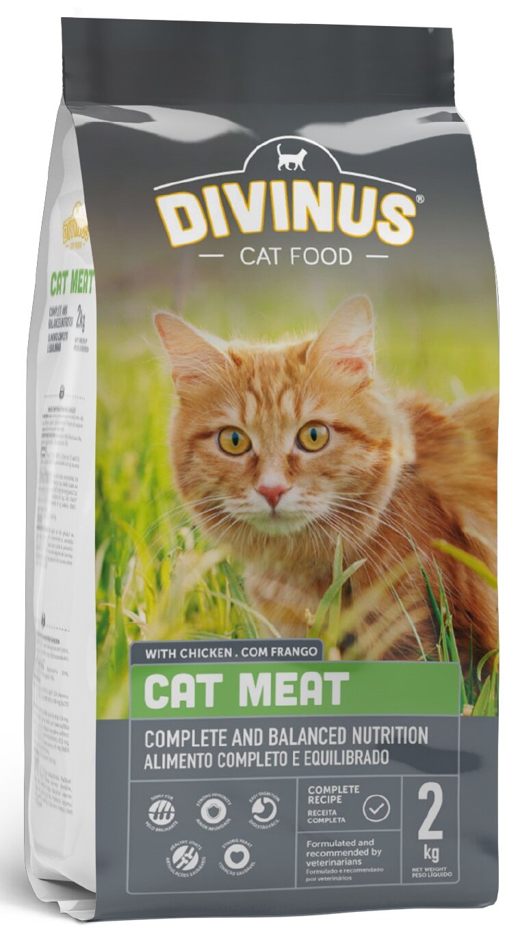 DIVINUS Cat Meat Mięsny 2 kg Karma dla kota - niskie ceny i opinie w ...