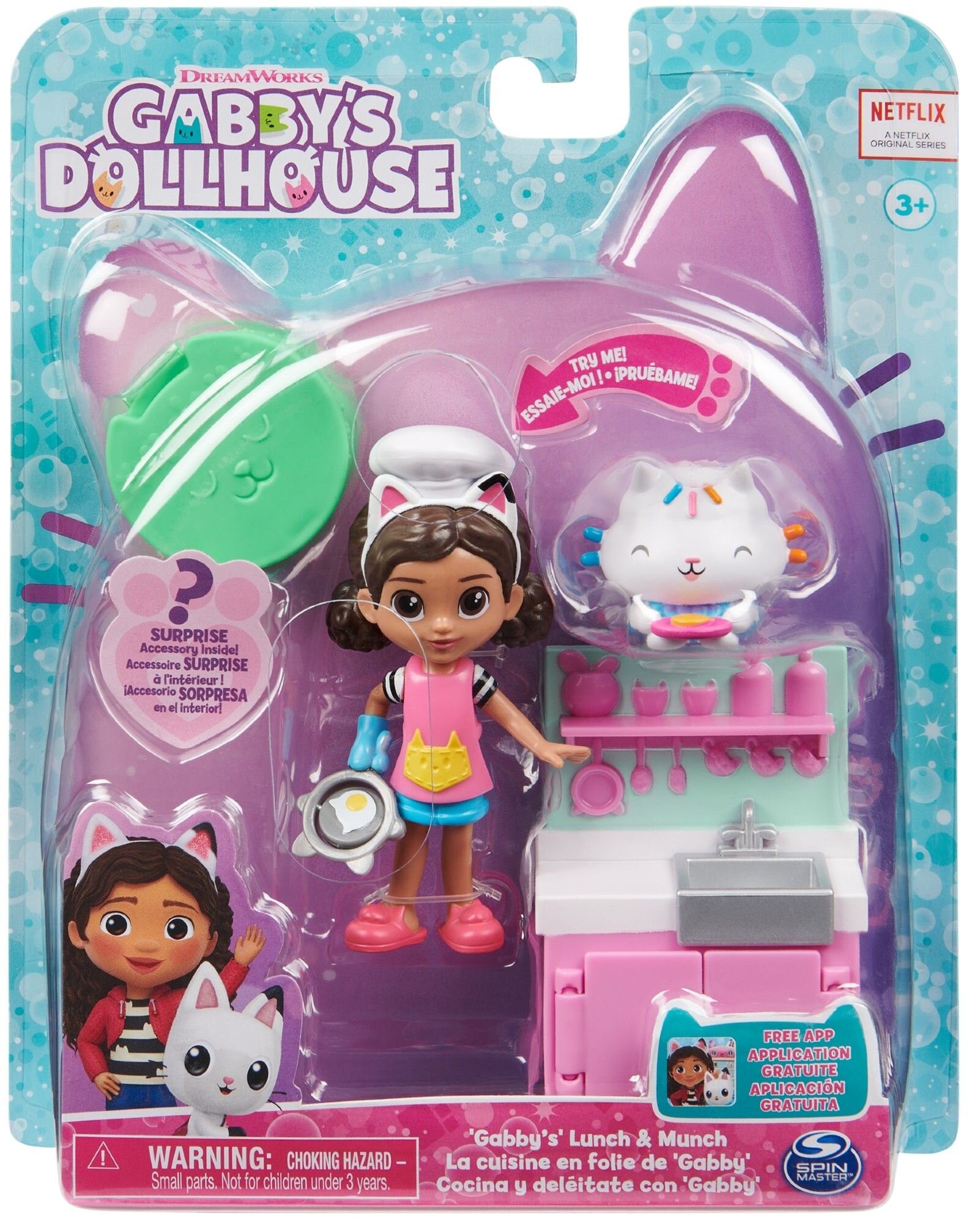 SPIN MASTER Koci Domek Gabi Gotująca Gabi 6066483 Lalka - niskie ceny i ...