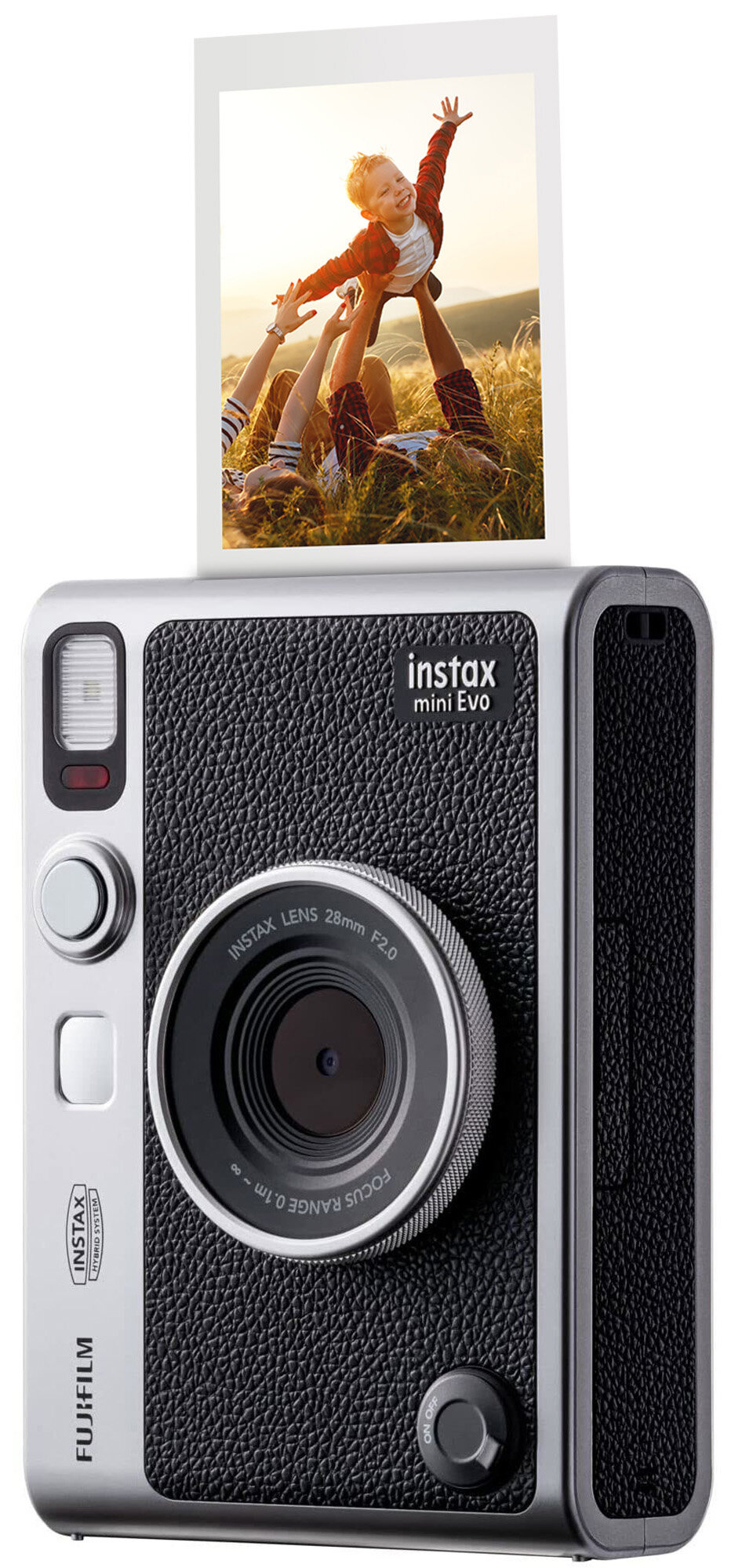 FUJIFILM Instax Mini Evo Czarno-srebrny Aparat natychmiastowy