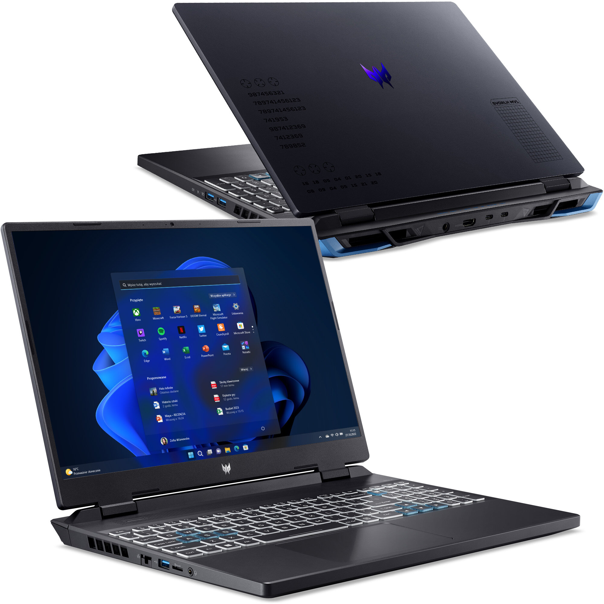 Laptop Acer Predator Helios Neo PHN16-71-91PS