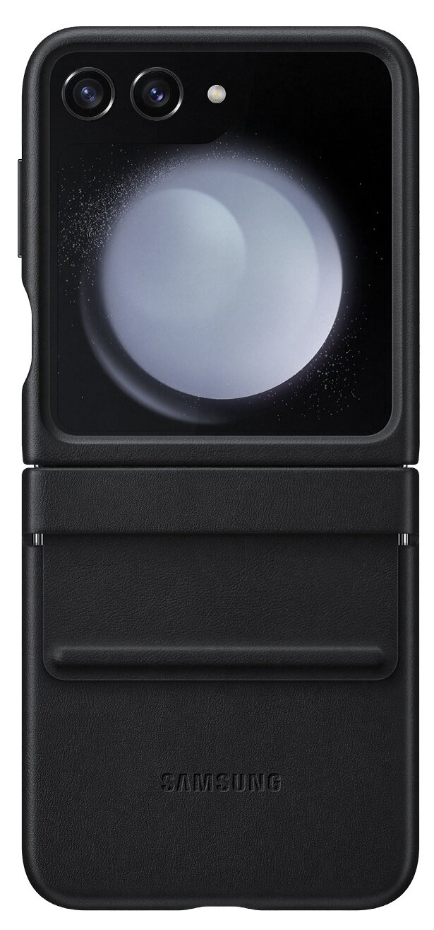 SAMSUNG Flap Eco-Leather Case do Galaxy Z Flip 5 Czarny EF