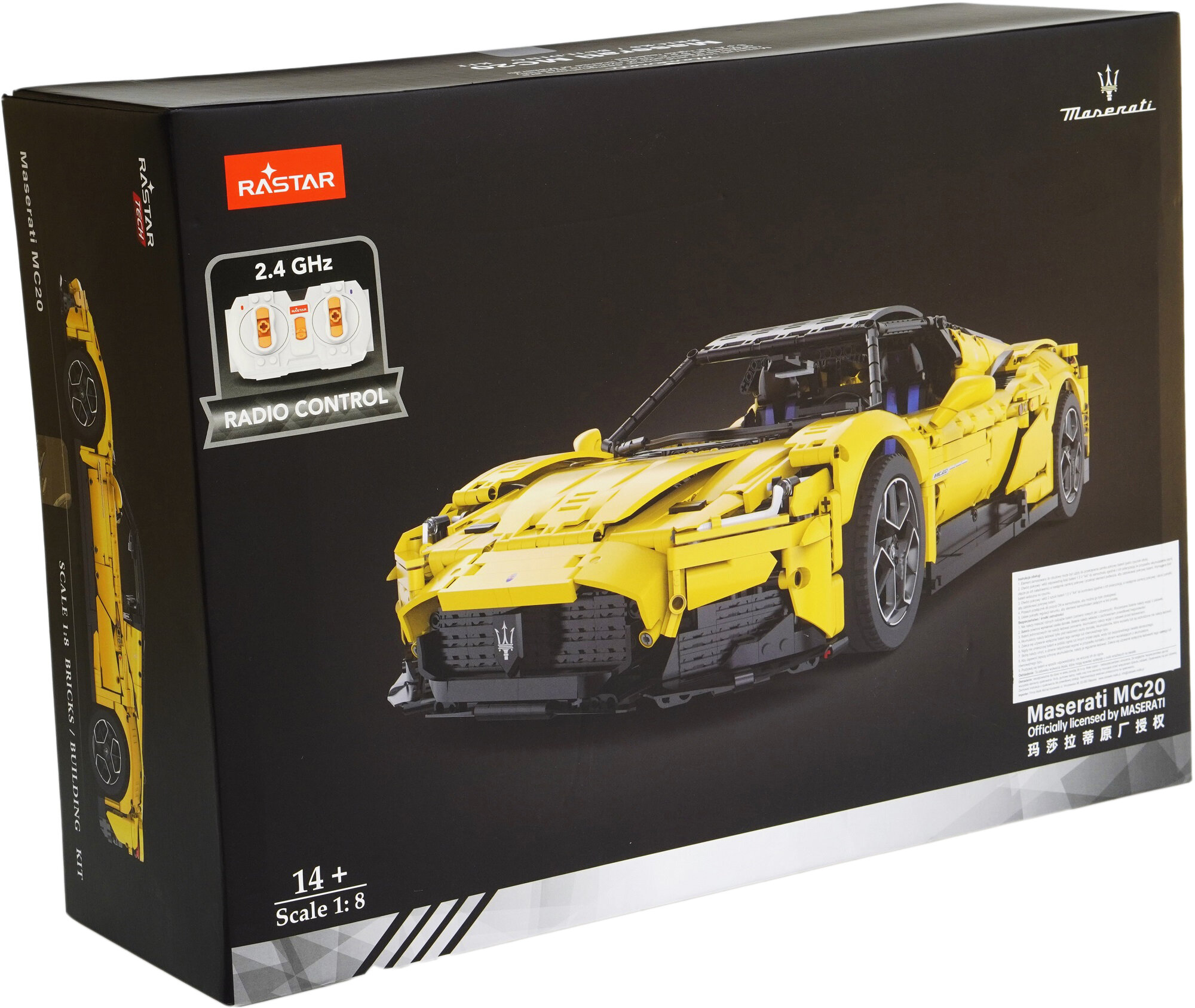 RASTAR Maserati MC20 93500 Klocki plastikowe - niskie ceny i