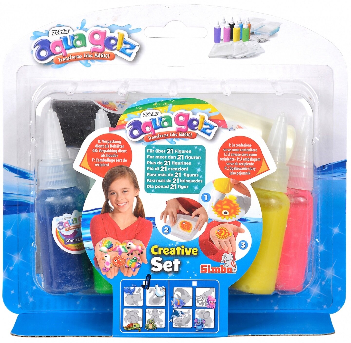SIMBA Aqua Gelz 106322562 Zestaw kreatywny - niskie ceny i opinie