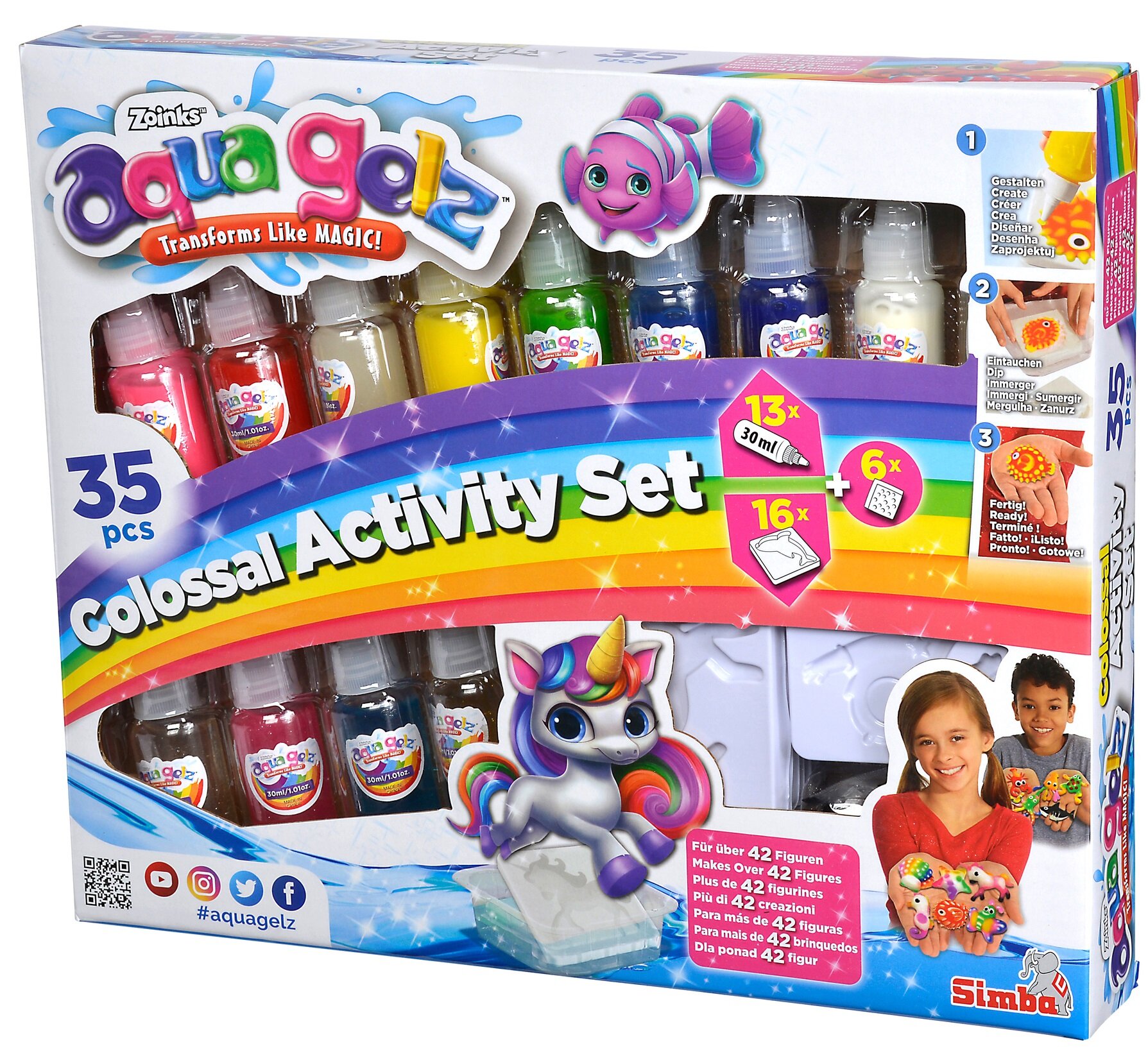 SIMBA Aqua Gelz XXL 106322566 Zestaw kreatywny - niskie ceny i