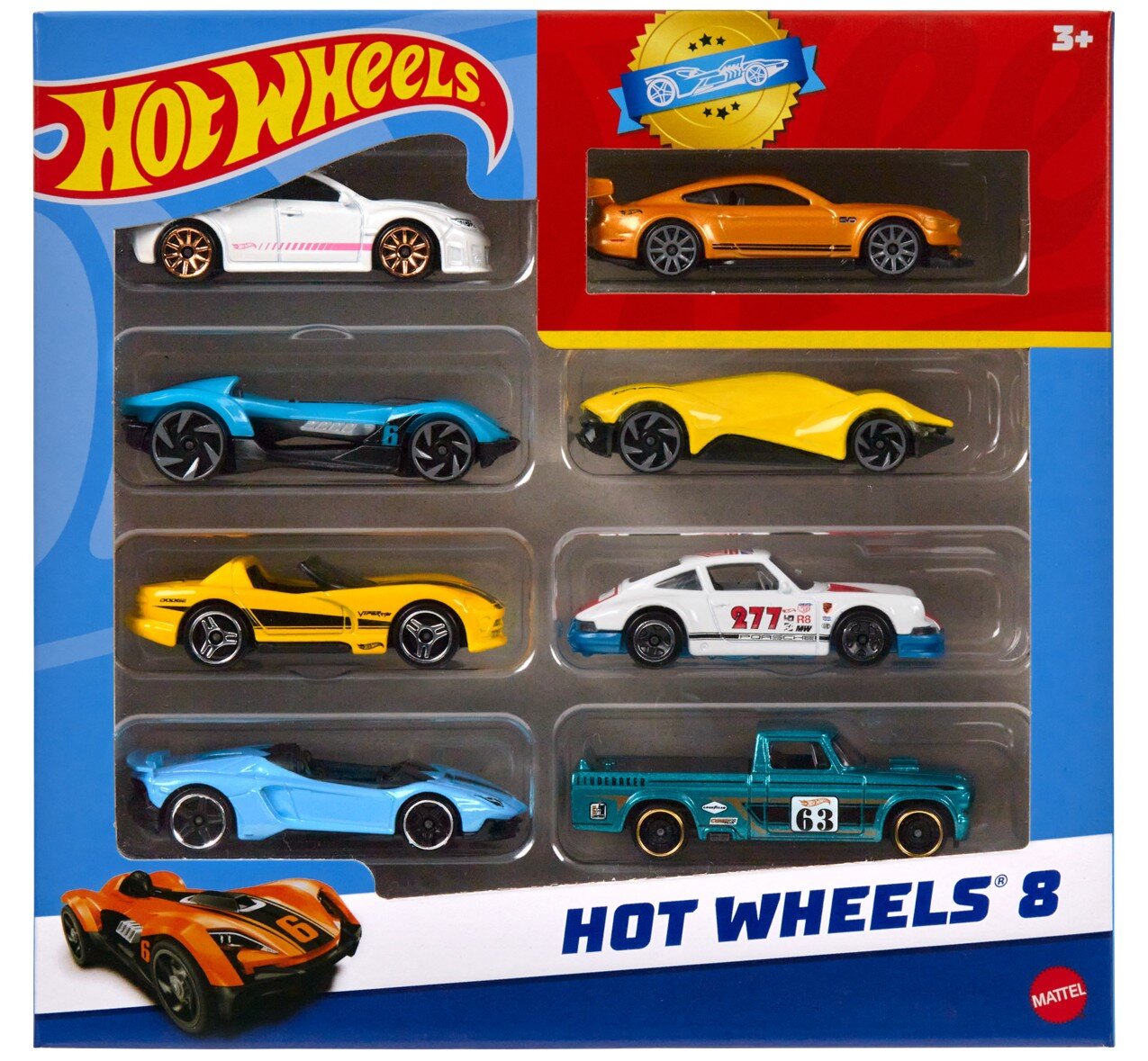 Hot Wheels HPV78 (8 sztuk) Zestaw pojazdów - niskie ceny i opinie