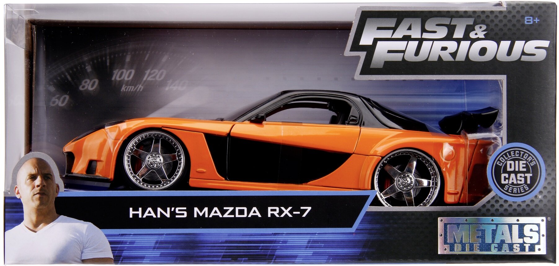 JADA TOYS Szybcy i wściekli Mazda RX-7 253203058 Samochód - niskie