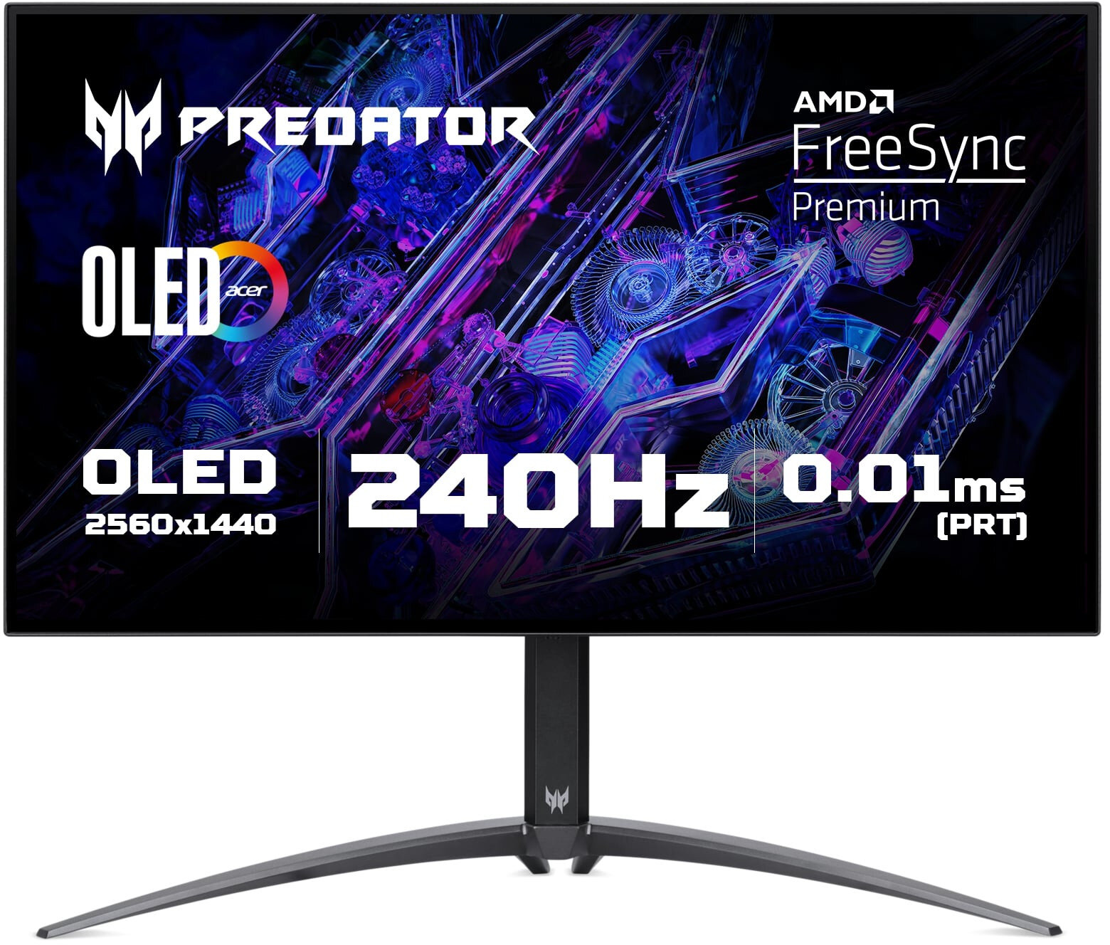 ゲーミングモニター Acer Predator X27U 26.5インチ Predator ゲーミングモニター 26.5インチ OLED 240Hz 0.01ms/0.03ms