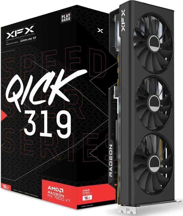 XFX Radeon RX 7800 XT Speedster Qick 319 Core 16GB Karta graficzna