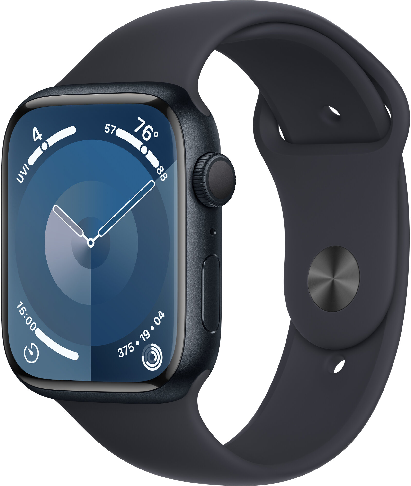 Apple Watch 9 GPS 45mm koperta z aluminium (północ) + pasek