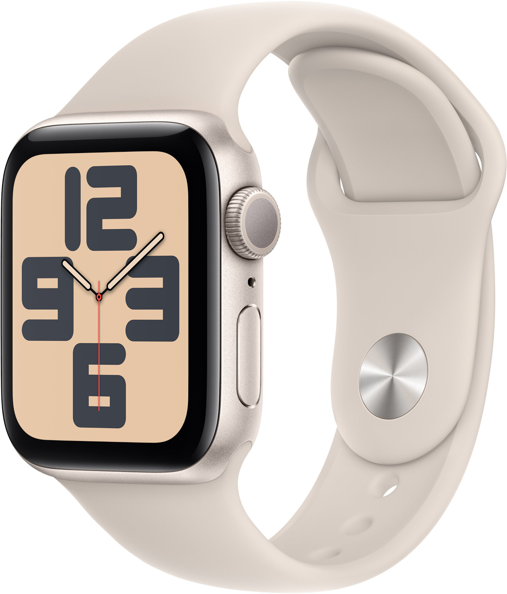 APPLE Watch SE 2gen GPS 40mm koperta z aluminium (księżycowa