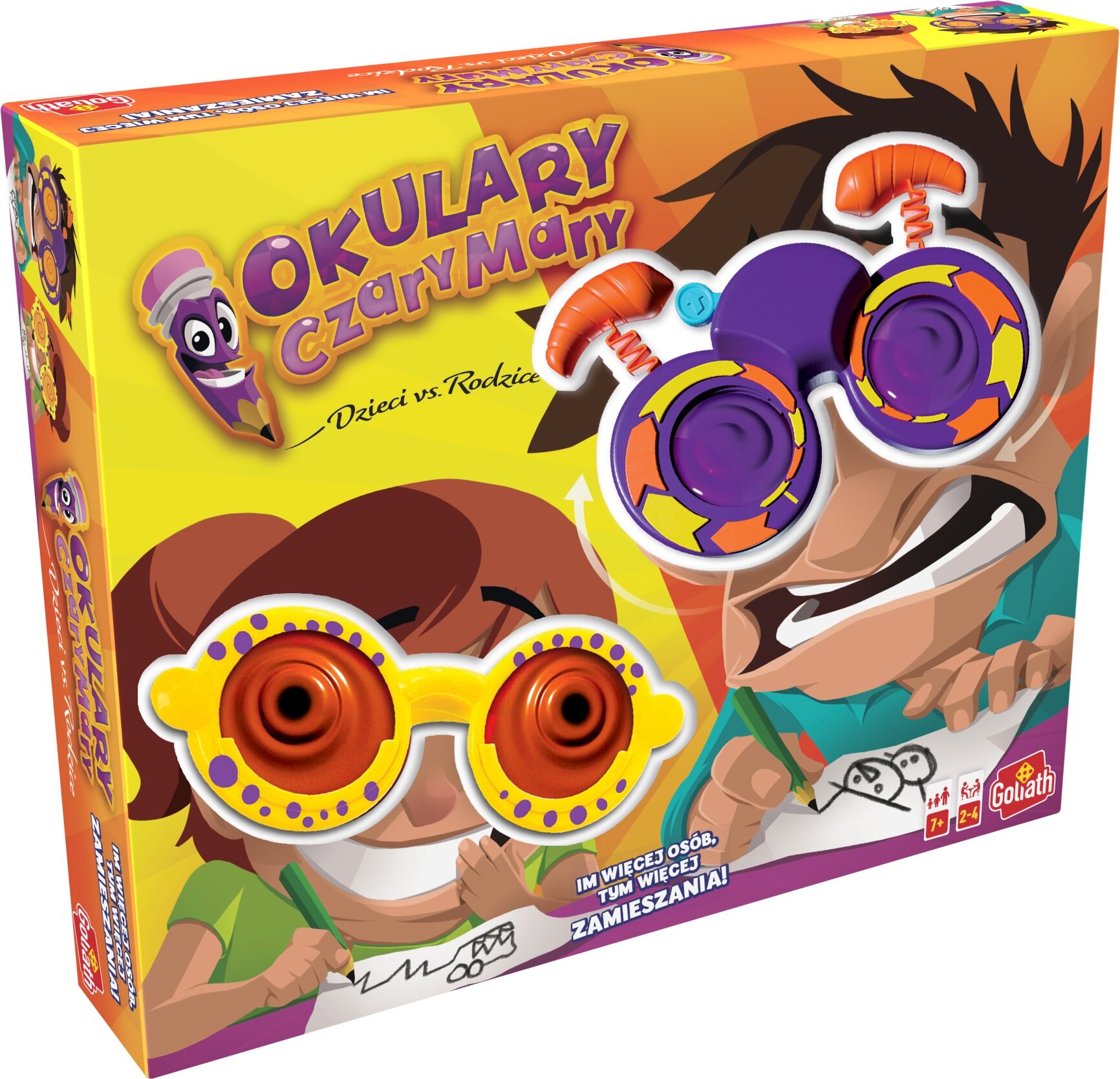 GOLIATH Okulary Czary-Mary Dzieci vs. Rodzice 920177.006 Gra