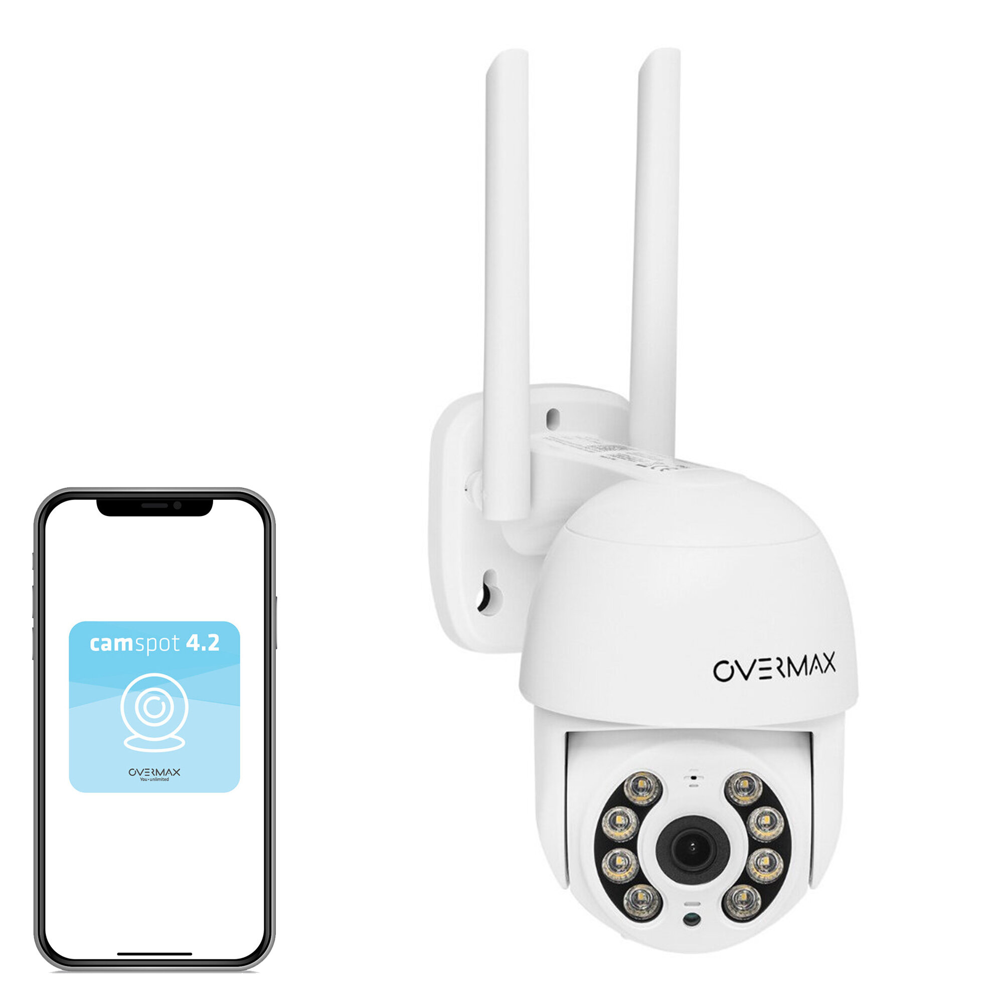 OVERMAX Camspot 4.0 PTZ Zewnętrzna, Wi-Fi / LAN / P2P Kamera