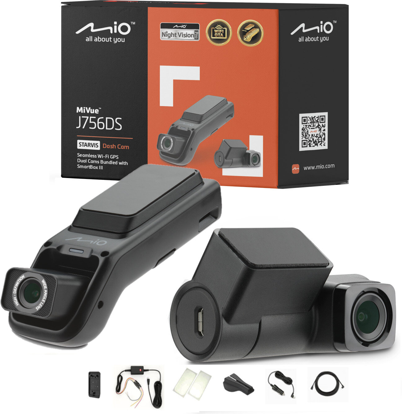 MIO MiVue J756DS Wideorejestrator - niskie ceny i opinie w Media