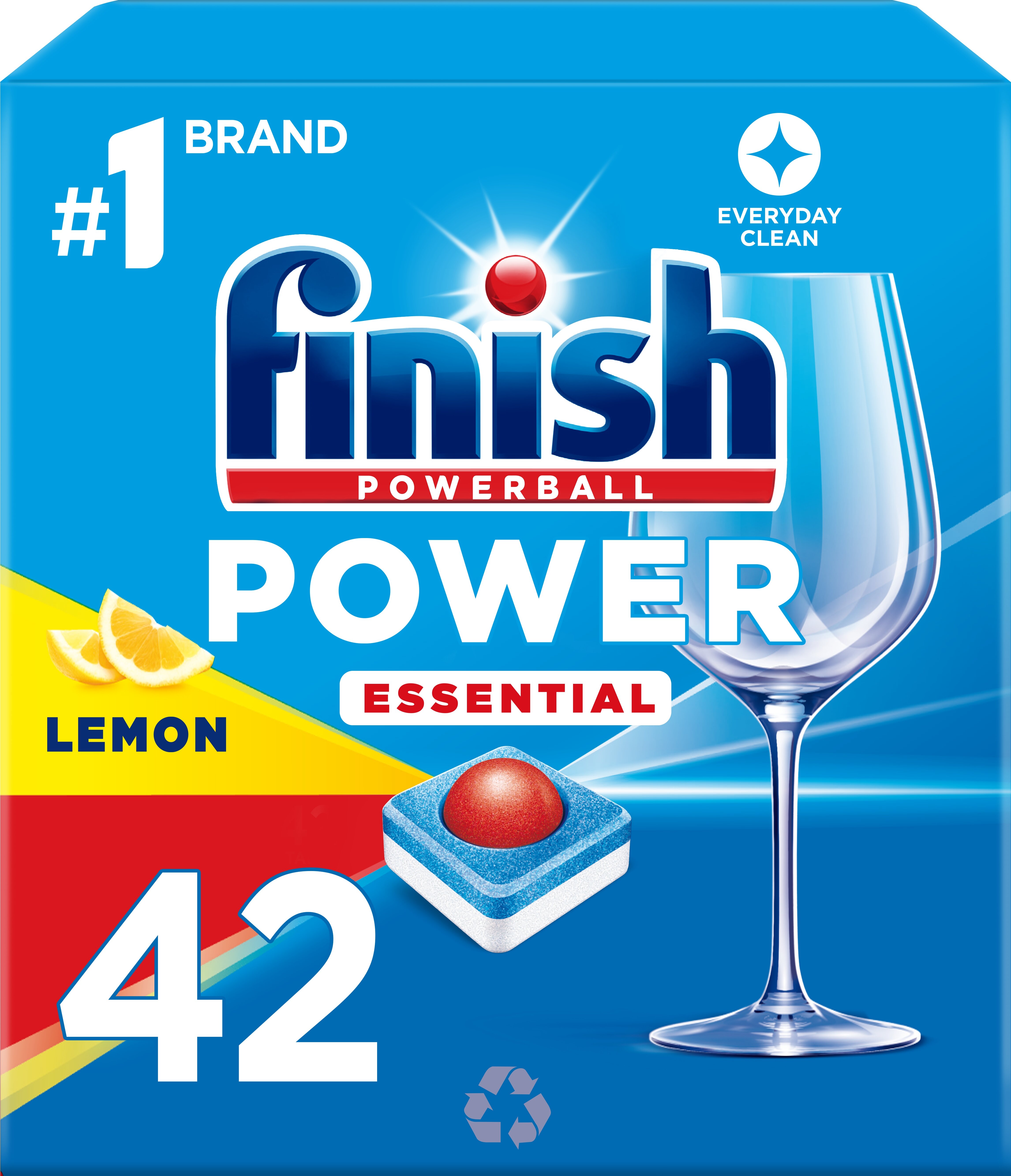 Tabletki do zmywarek FINISH Powerball Power Essential Lemon