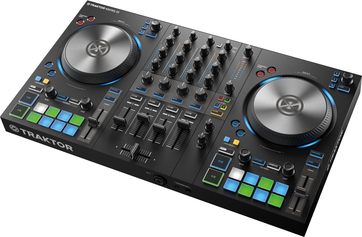 DJ機材 TRAKTOR KONTROL S3 NATIVE INSTRUMENTS Traktor Kontrol S3 Kontroler DJ - niskie ceny i