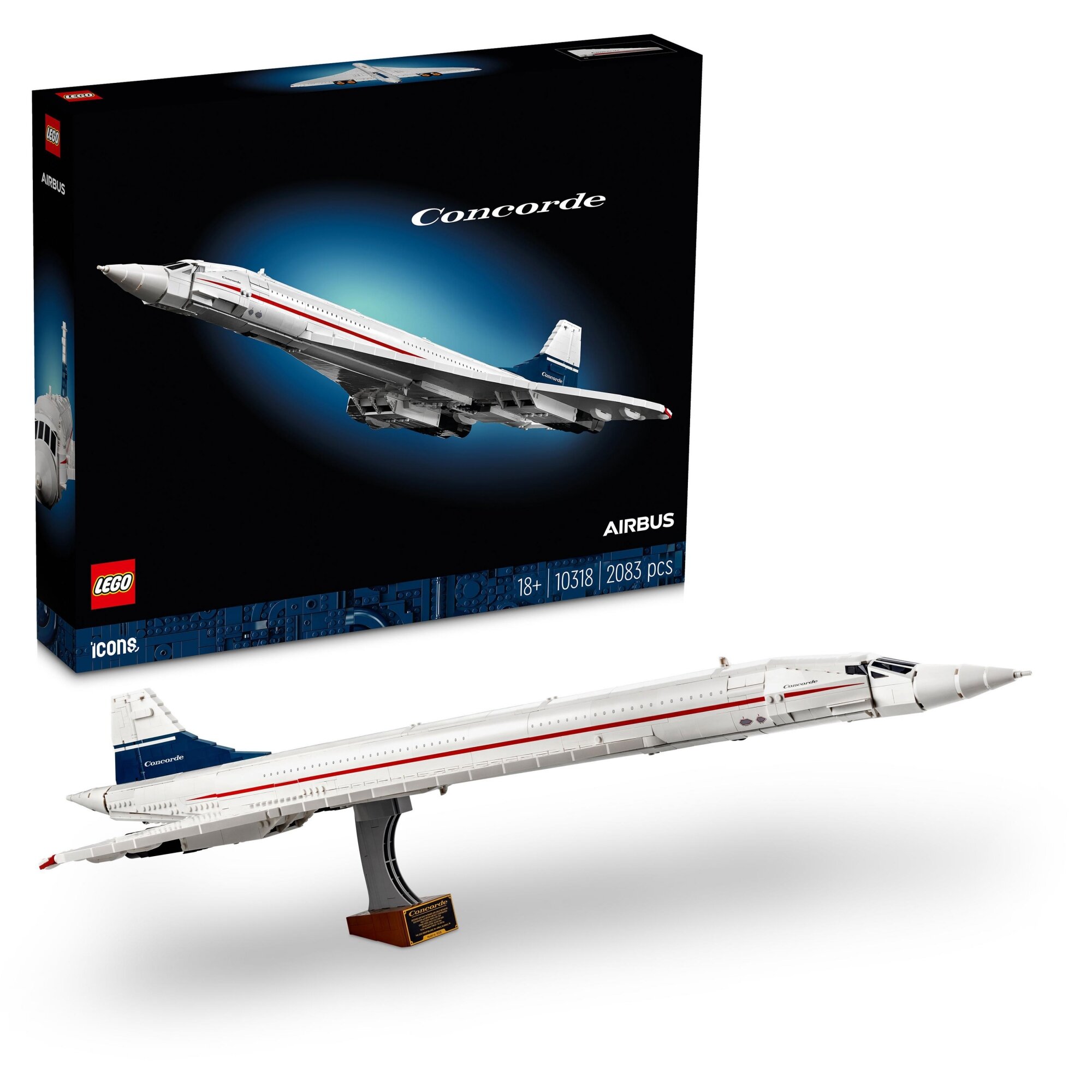 LEGO 10318 ICONS Concorde - niskie ceny i opinie w Media Expert