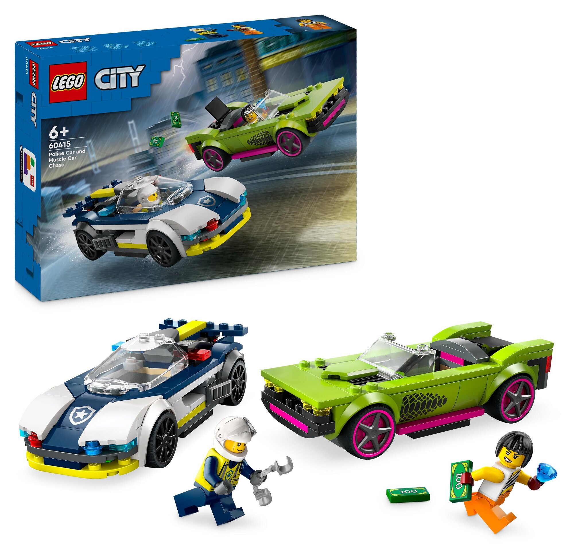 コリンシアン　バロンドール　バッジョ　ジダン　ロナウド 13体セット LEGO 60415 City Pościg radiowozu za muscle carem - niskie ceny i