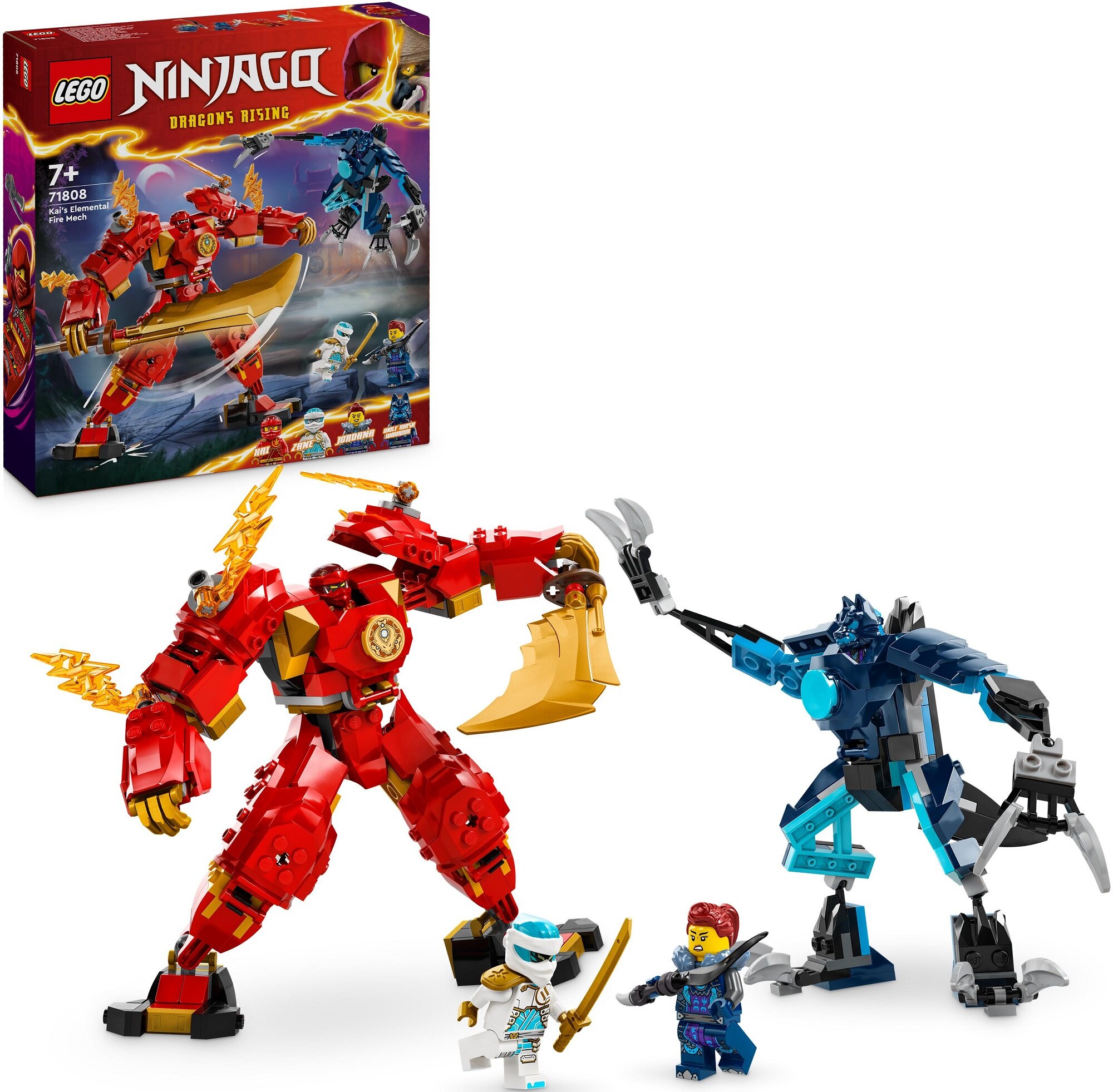 LEGO 71808 NINJAGO Mech żywiołu ognia Kaia - niskie ceny i opinie