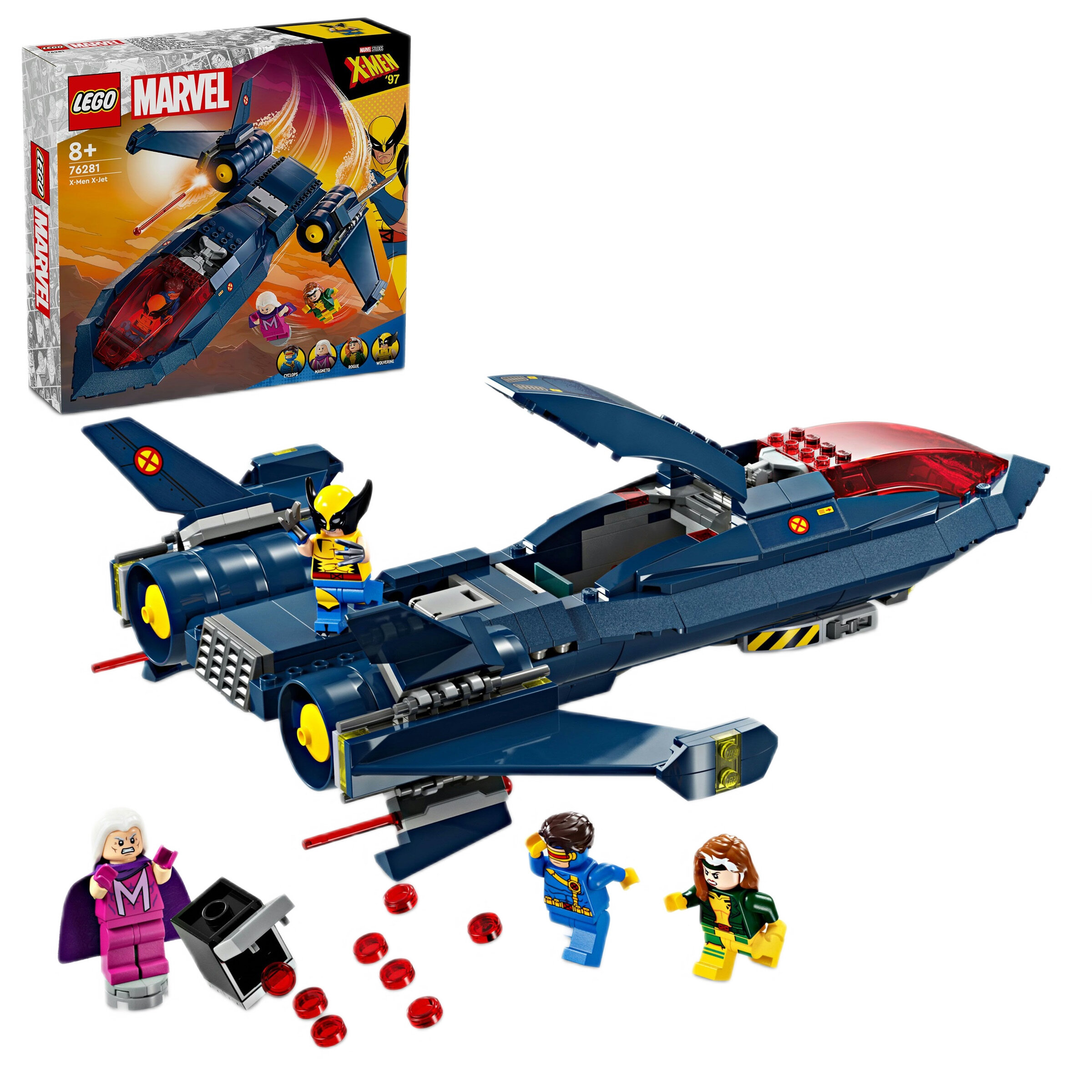 LEGO 76281 Marvel Odrzutowiec X-Menów - niskie ceny i opinie w