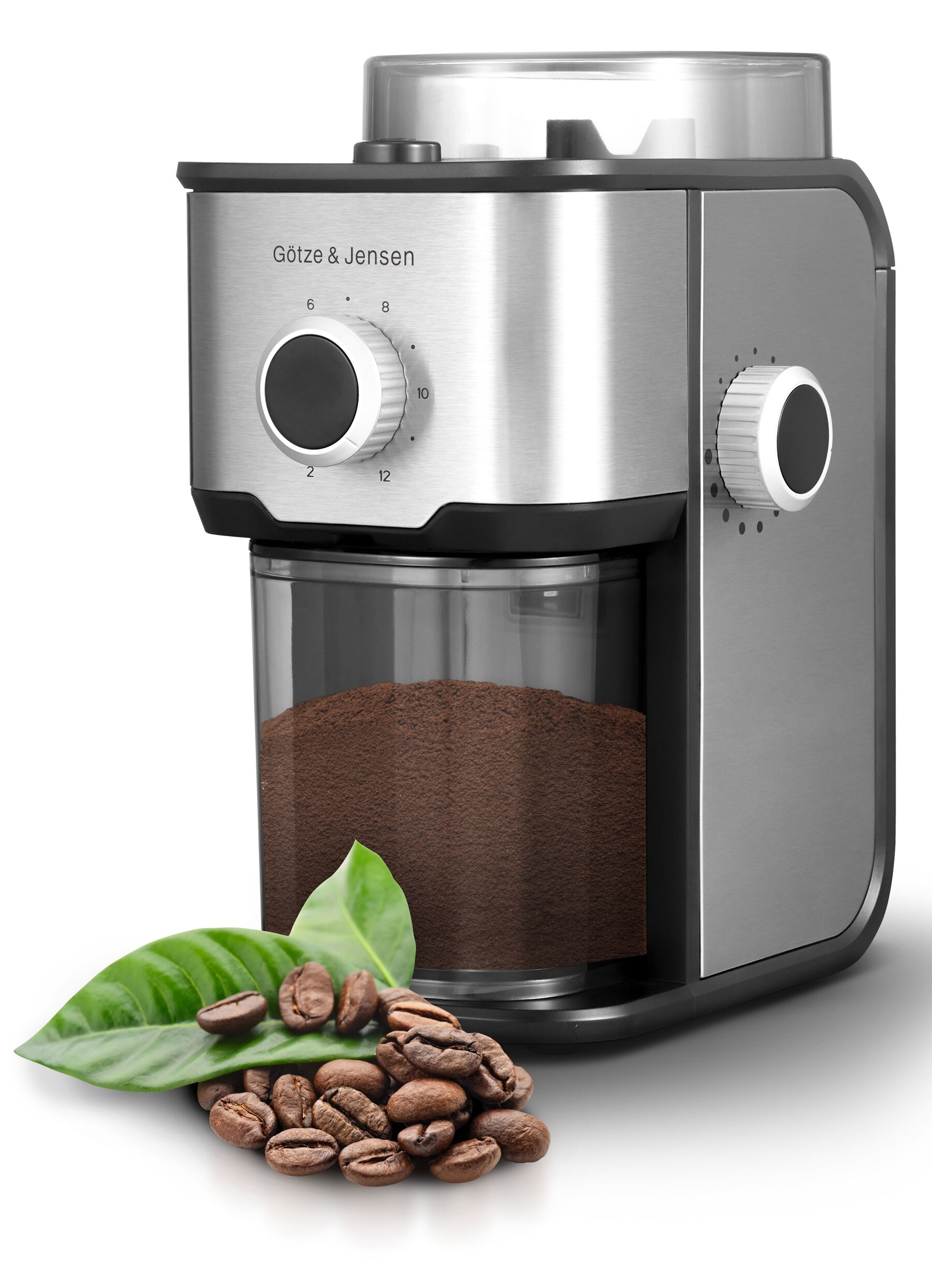 got.me シルバー ボックス GÖTZE & JENSEN IM701X Inox Pojemnik 2.2 L Kostkarka do lodu