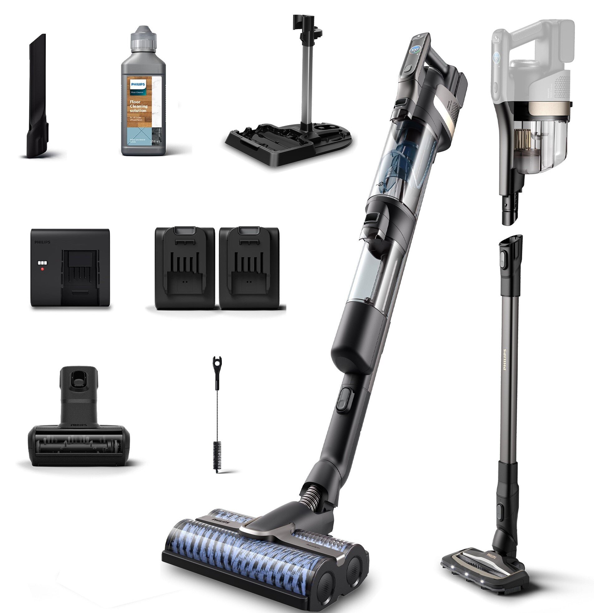 PHILIPS Aquatrio XW9385/01 z funkcją aktywnego mycia Odkurzacz