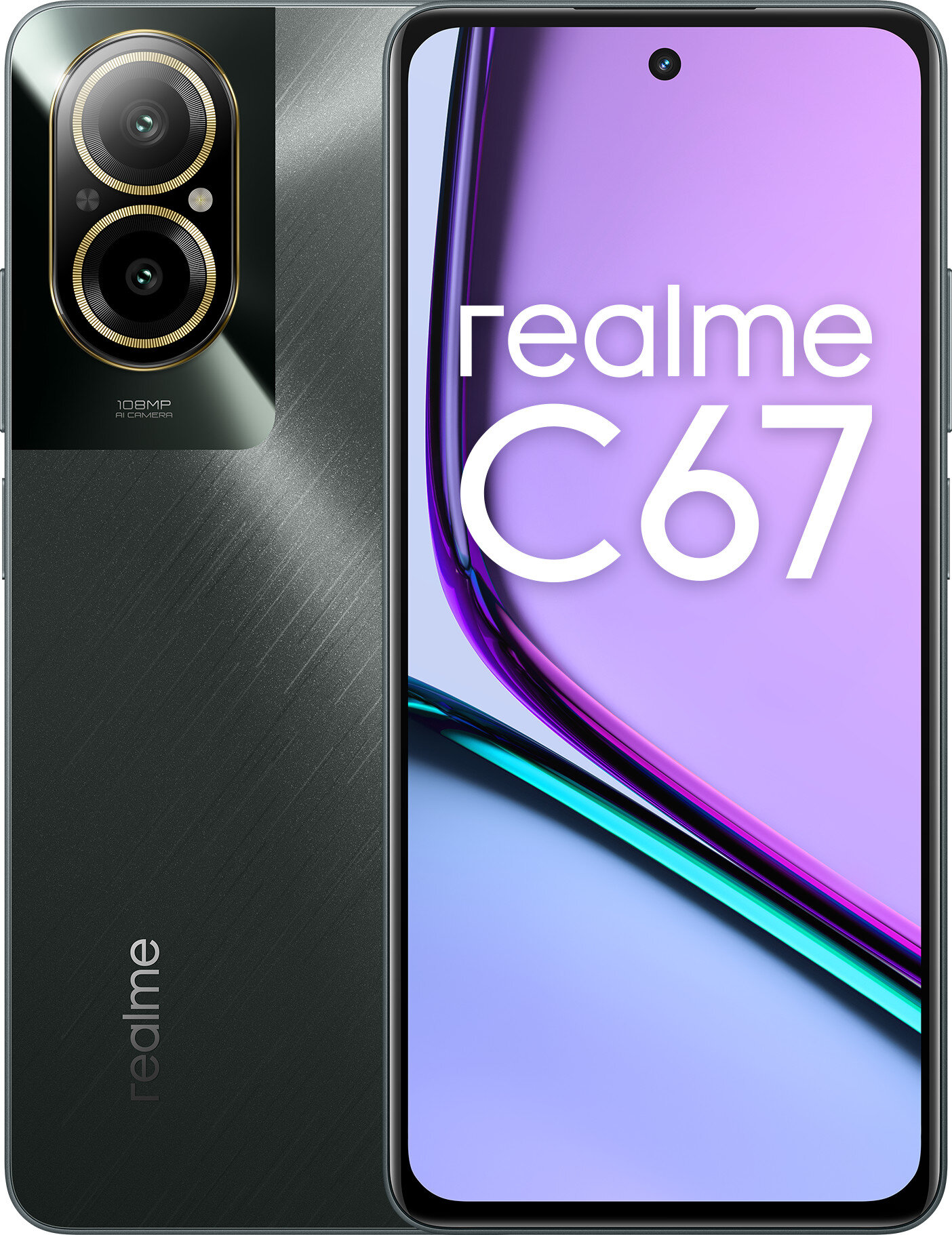 Smartfon REALME C67 8/256GB 6.72" 90Hz Czarny