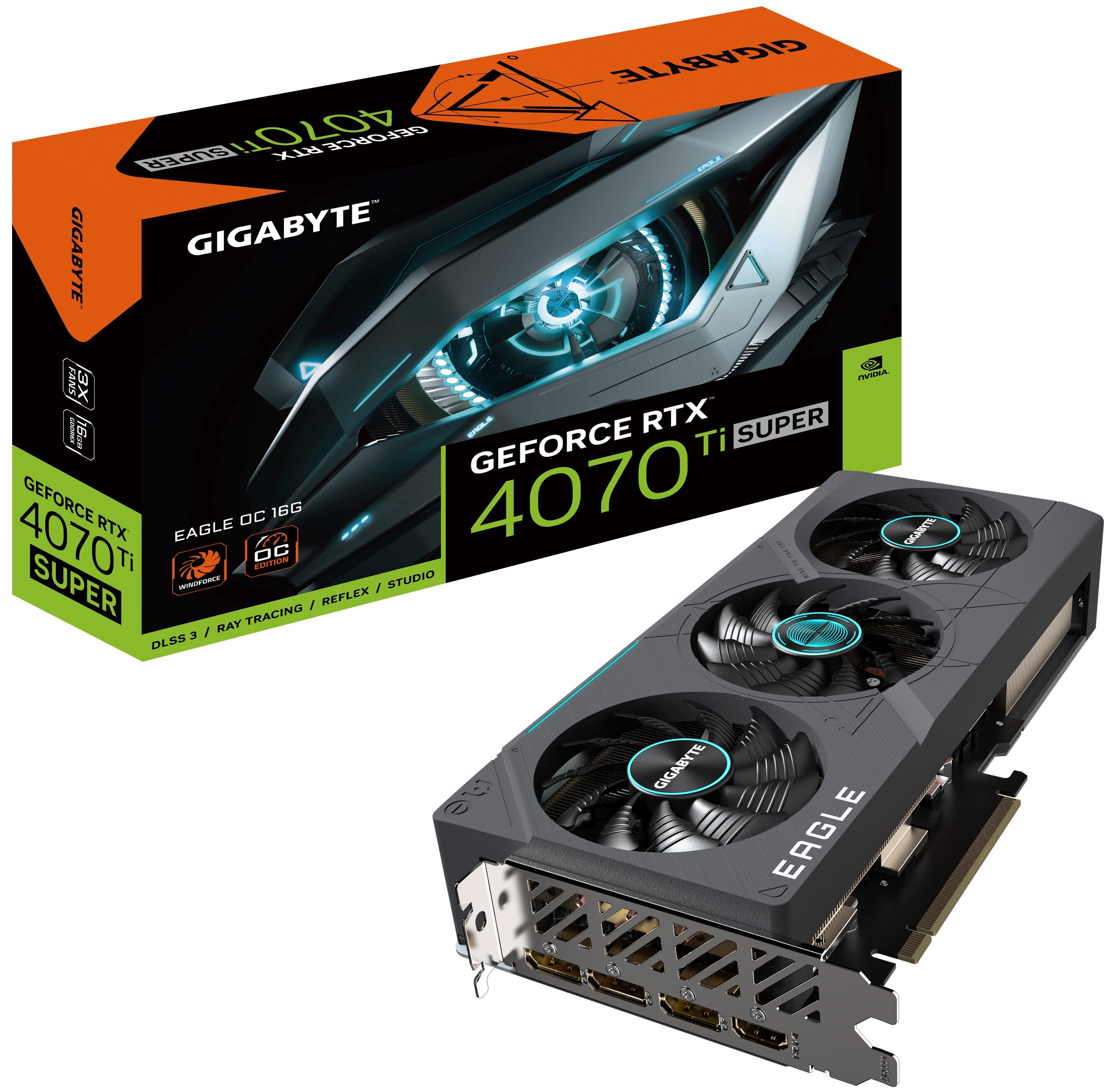 【未使用品】GeForce RTX 4070 Ti SUPER 16GB Pny GeForce RTX 4070 Ti SUPER 16GB VERTO OC (KGPNYN4070TS16T