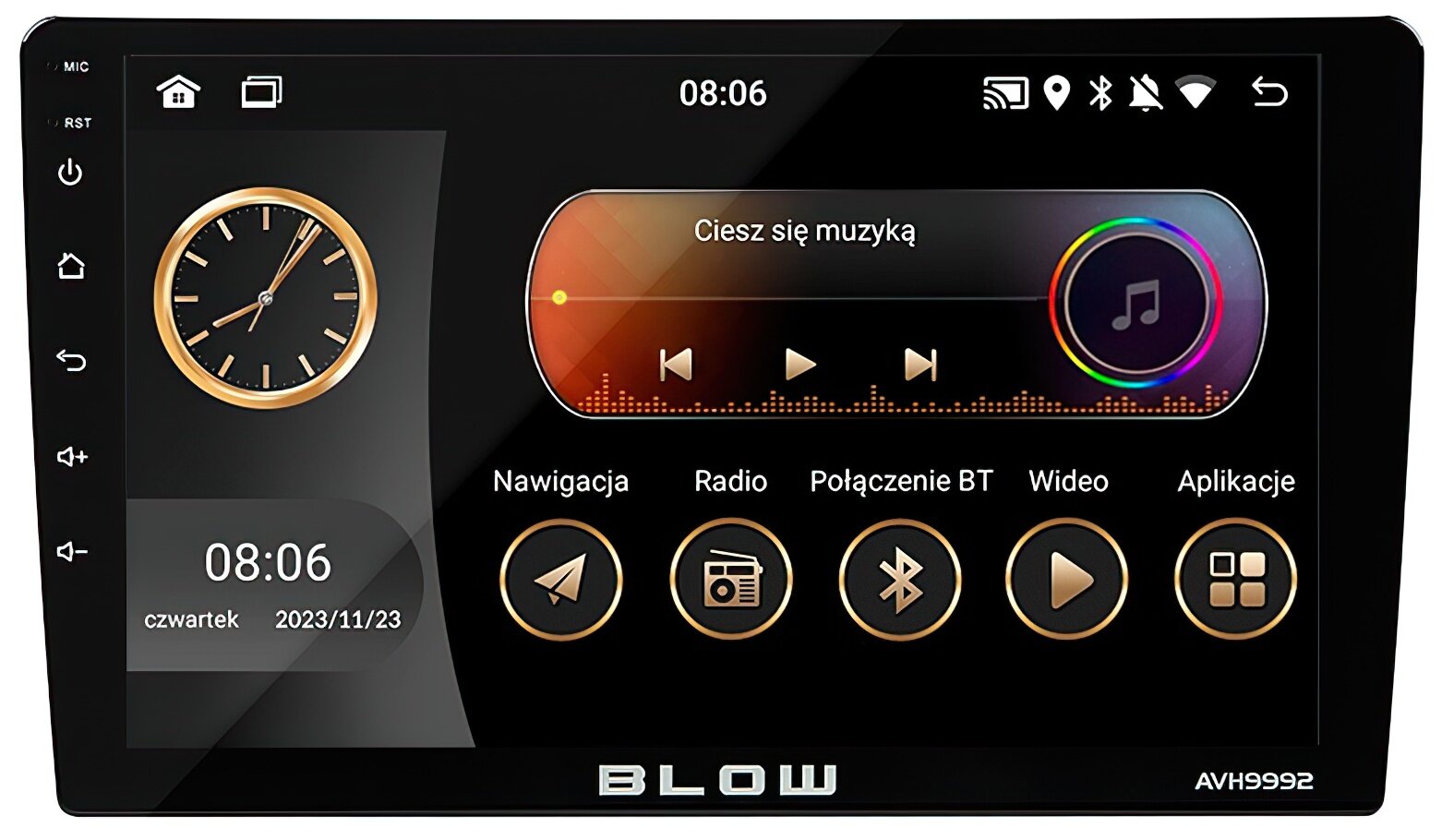 Radio samochodowe BLOW AVH-9992