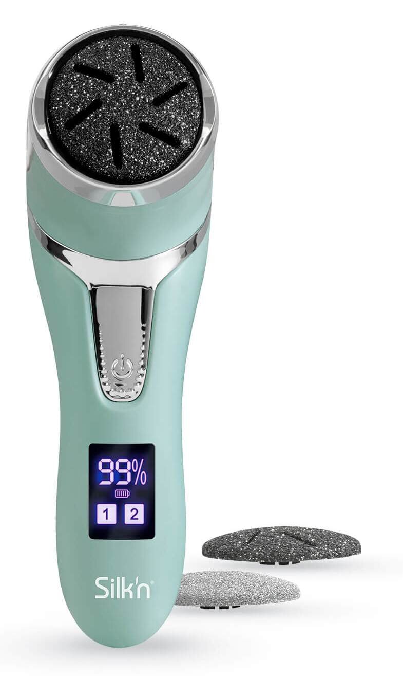 Pilnik elektryczny do stóp SILK'N FreshPedi Zielony - niskie ceny