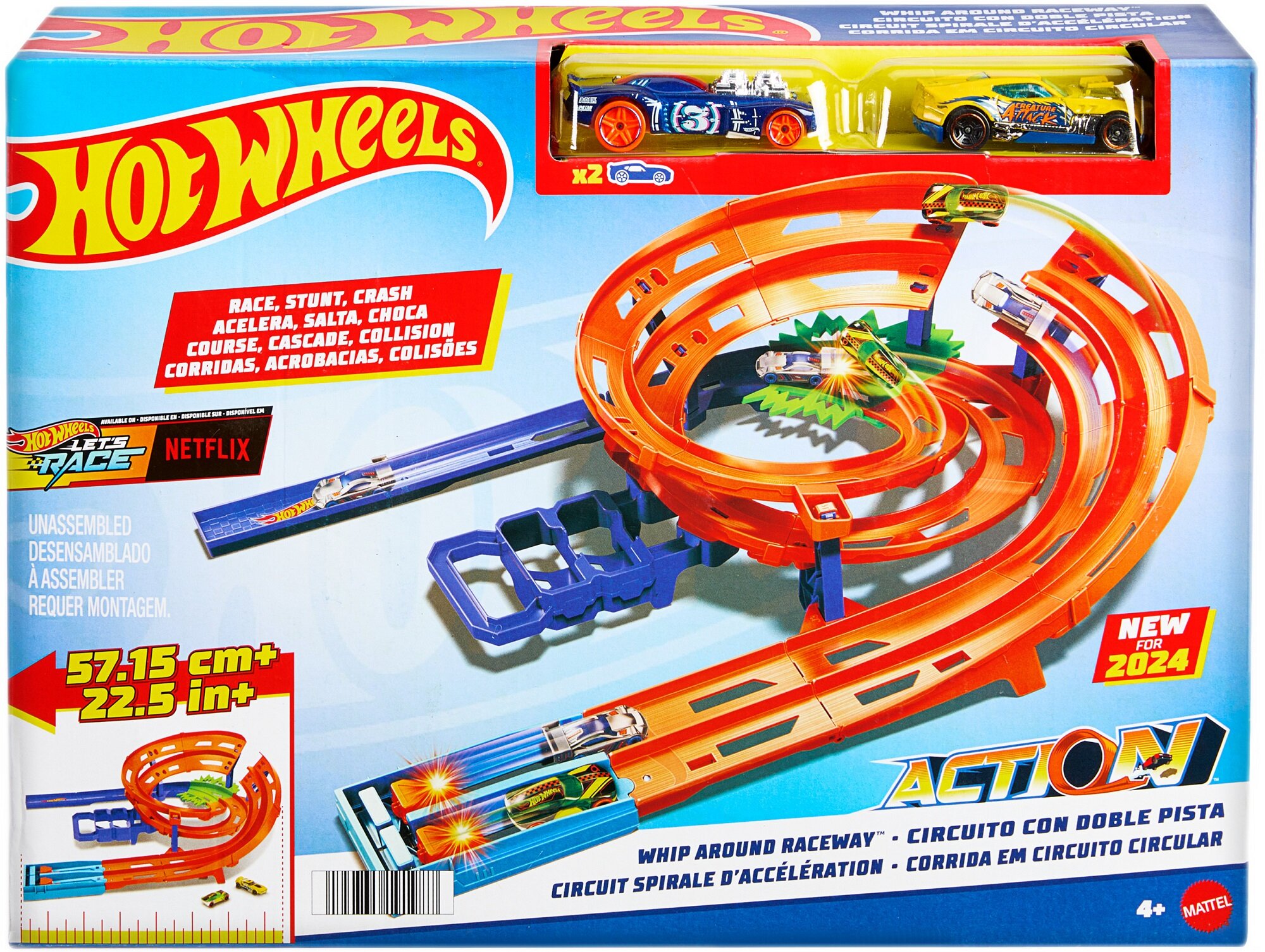 Hot Wheels Action Zakręcona pętla HTK17 Tor - niskie ceny i opinie