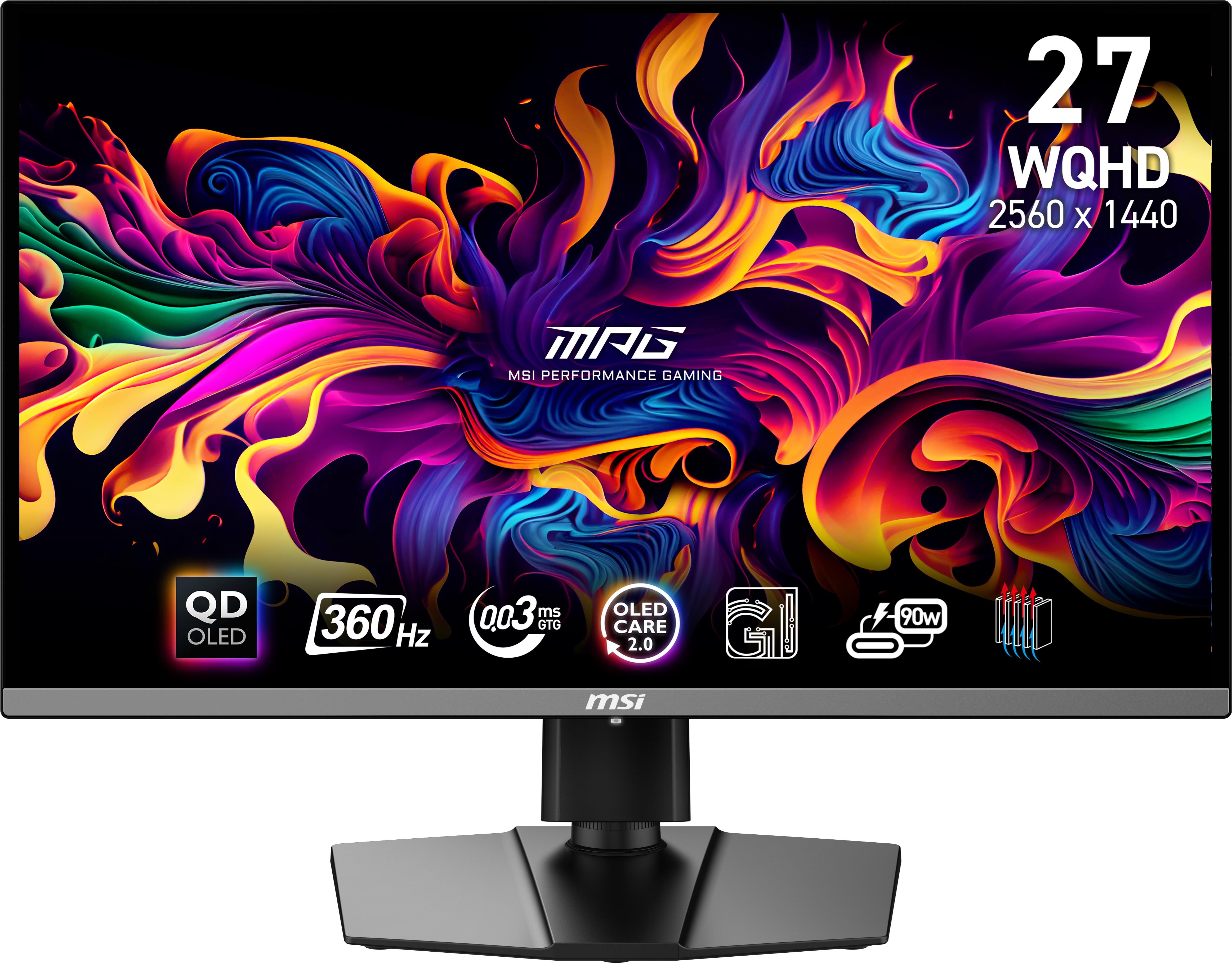 【美品】MSI MAG271QPX 26.5インチ 有機ELモニター 360Hz MSI MPG 271QRX 26.5
