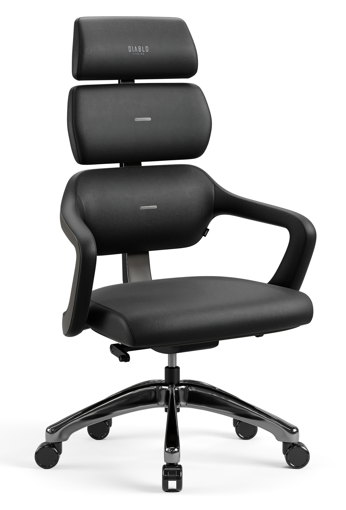 DIABLO CHAIRS V-Modular Czarny Fotel - niskie ceny i opinie w