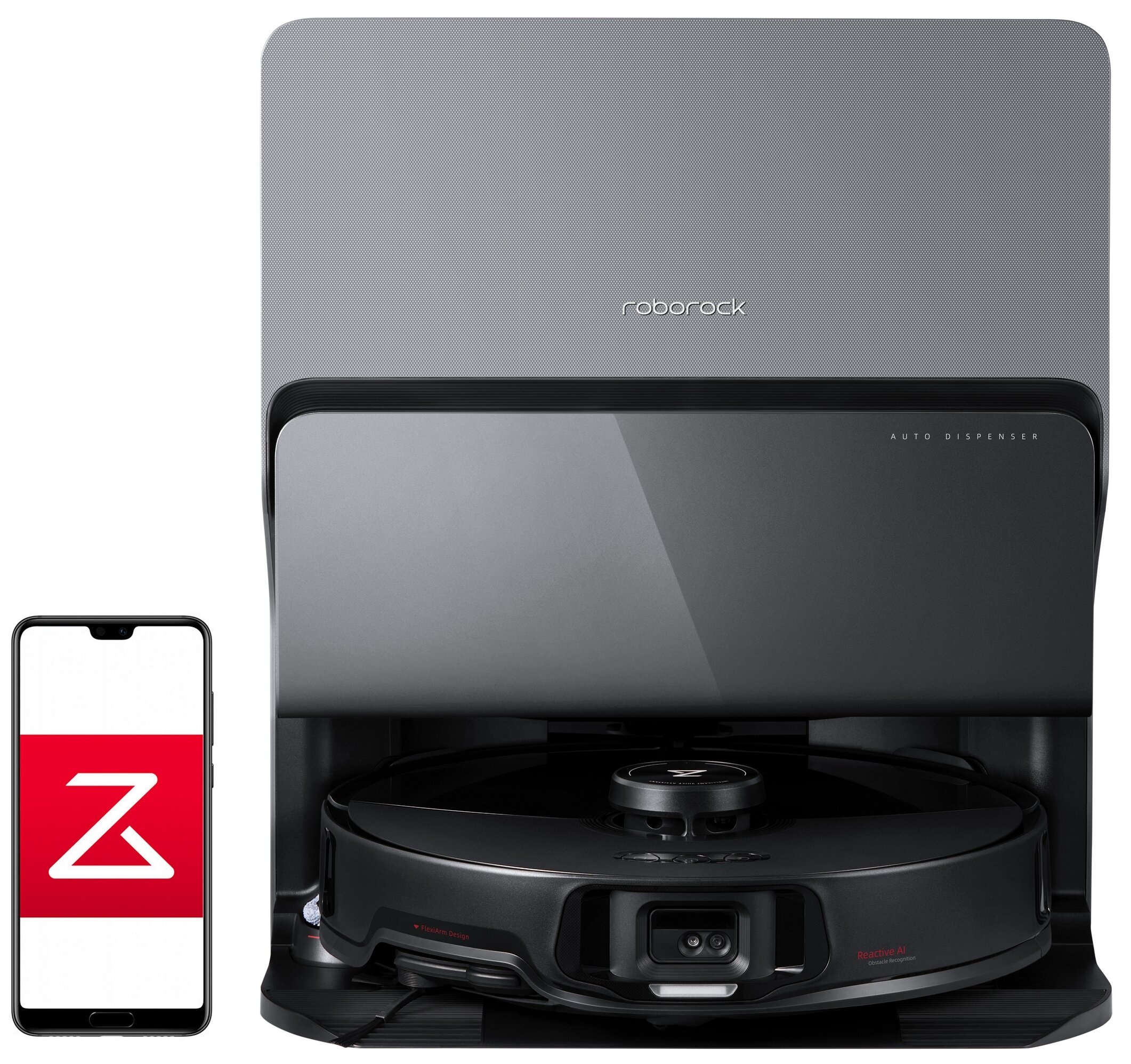 ROBOROCK S8 MaxV Ultra Czarny Robot sprzątający - niskie ceny i