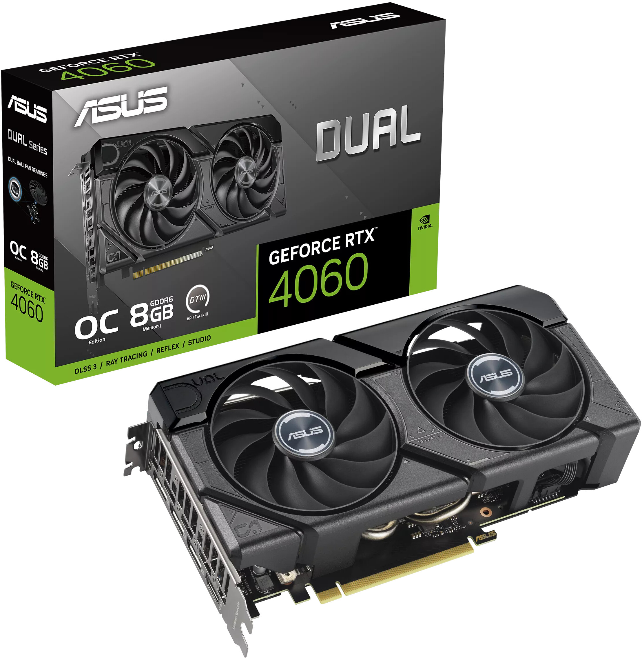 ASUS GeForce RTX 4060 Dual Evo OC 8GB DLSS 3 Karta graficzna