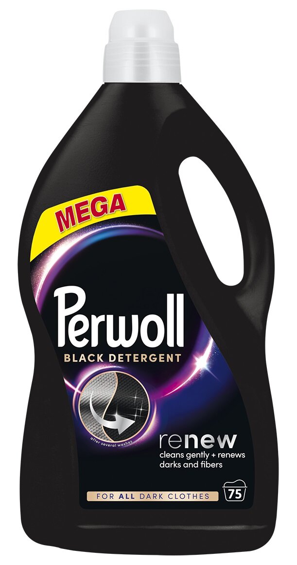 PERWOLL Renew Black 3750 ml do czarnych tkanin Płyn do prania